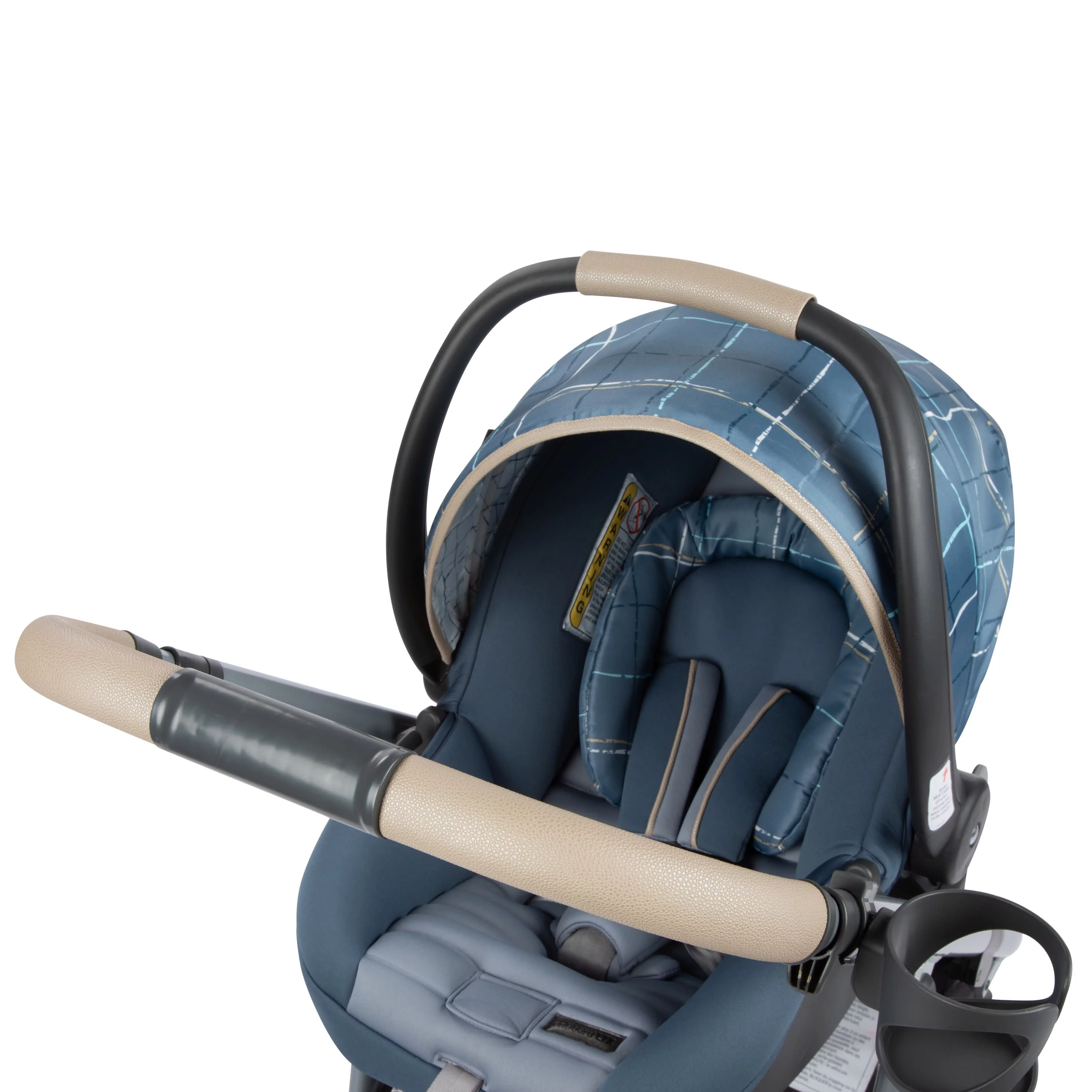 Monbebe 6-in-1 Modular Travel System, Plaid - Womvr