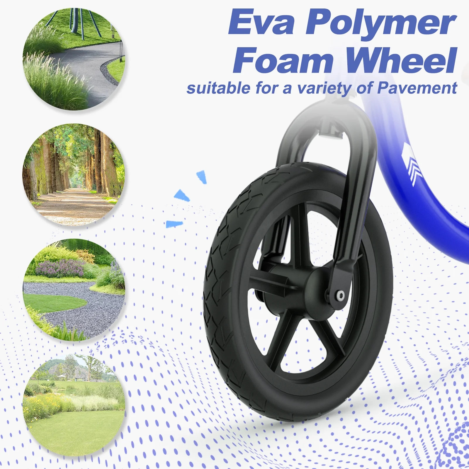 KORIMEFA Toddler Balance Bike - Lightweight Toddler Bike for 2, 3, 4, 5 Year Old Boys and Girls - No Pedal Bikes for Kids with Adjustable Handlebar and seat - Aluminium, EVA Tires - Training Bike - Womvr