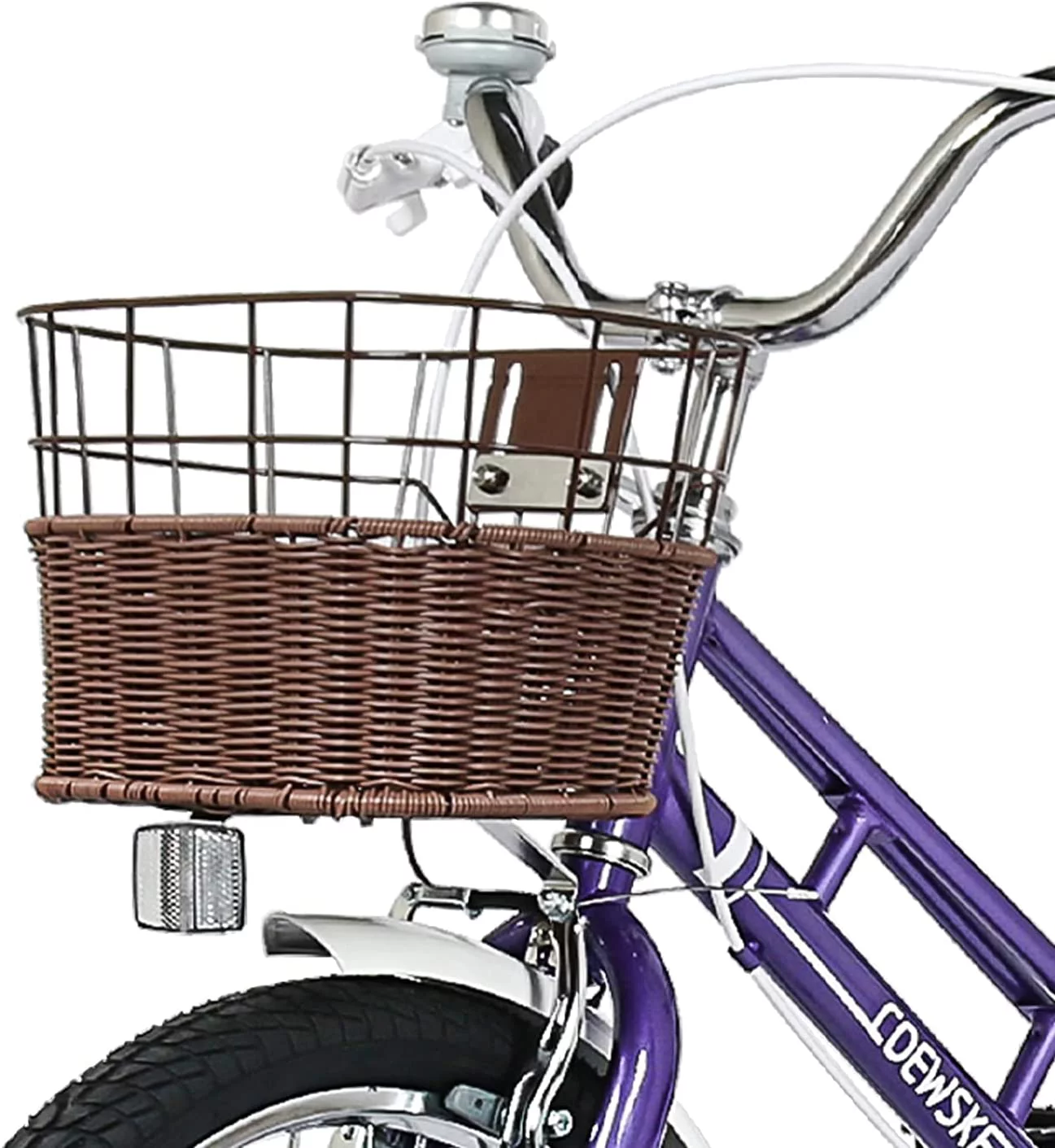 Coewske Kids Bike 20 inch Boys Girls Bicycle with Hand Brake and Kickstand, Pink - Womvr