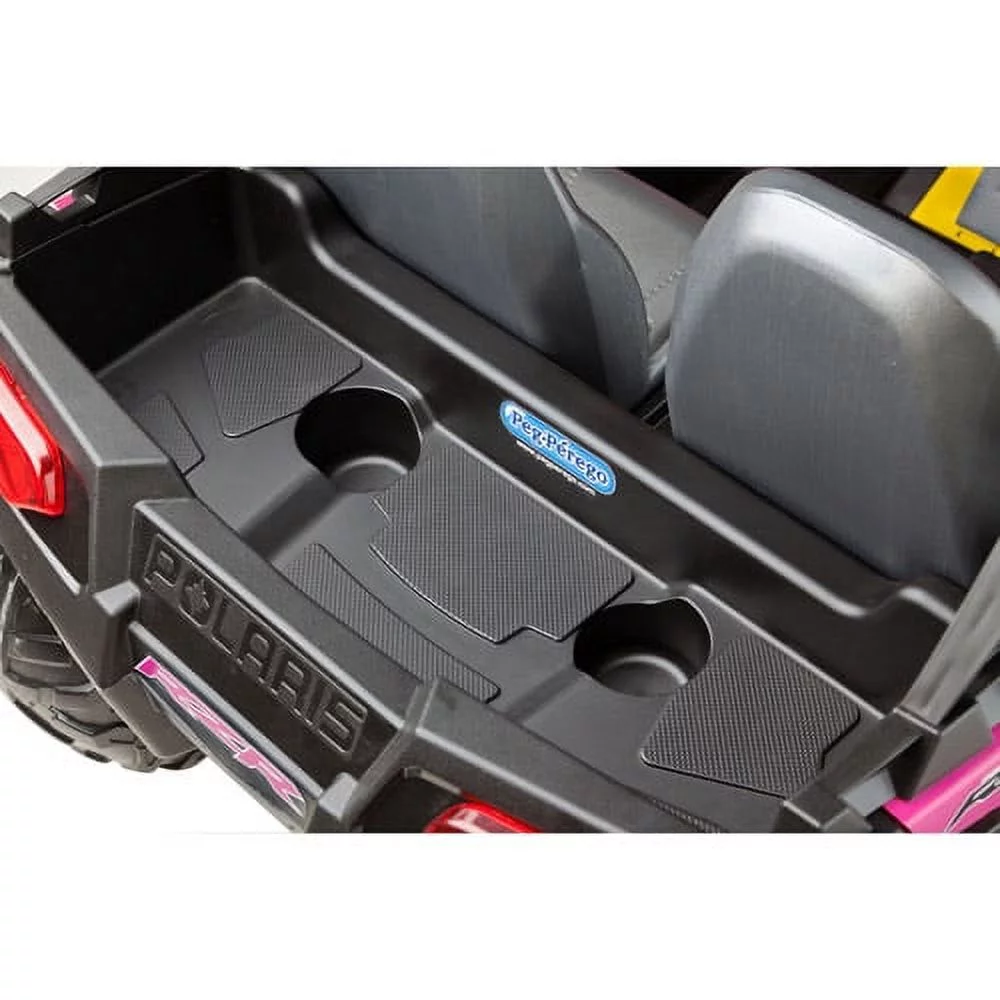 Peg Perego Polaris Ranger RZR 900 12-Volt Battery-Powered Ride-On, Red - Womvr
