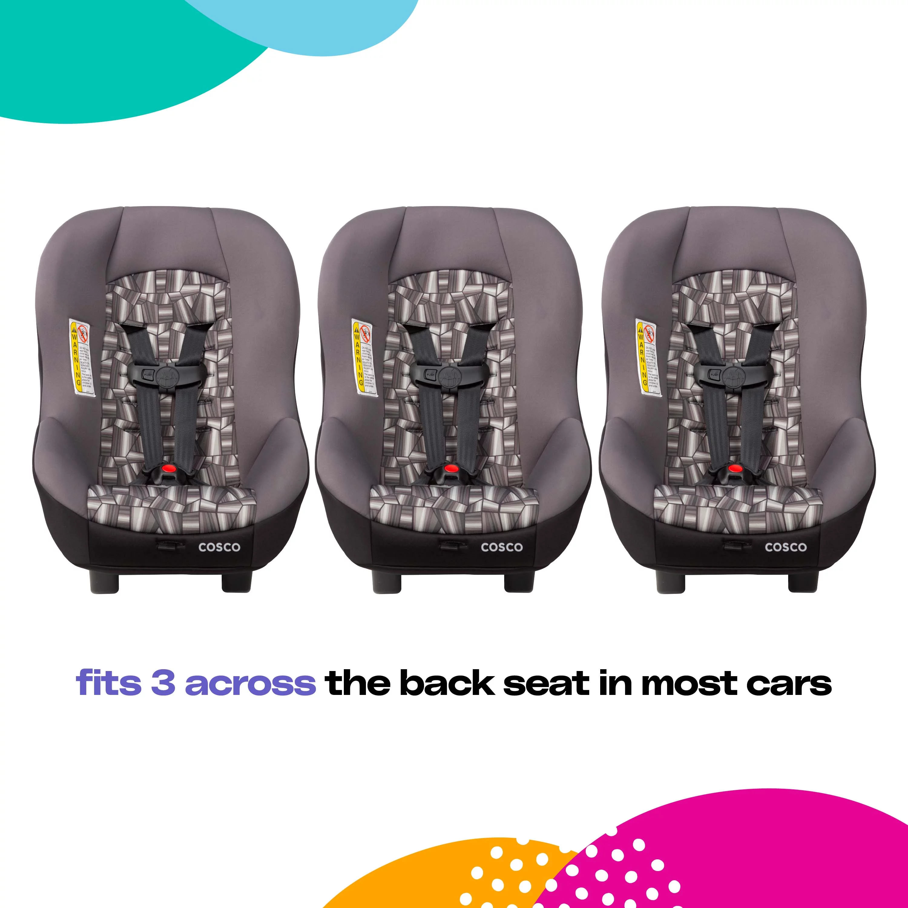 Cosco Kids Scenera NEXT Convertible Car Seat, Bauble - Womvr