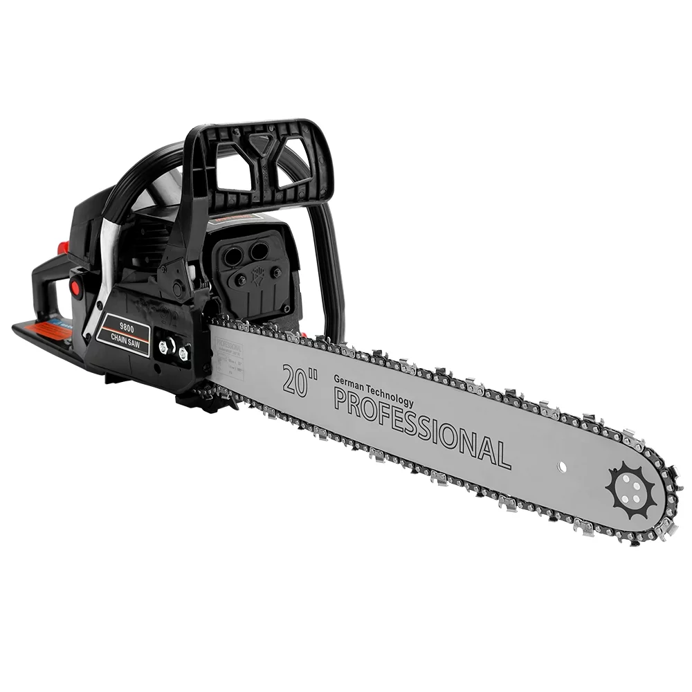 TOPTENG Gasoline Chainsaw with 22 in. Bar 52CC Engine 2-Cycle Gas Powered Chainsaw for Farm/Garden/Ranch/Firewood - Womvr