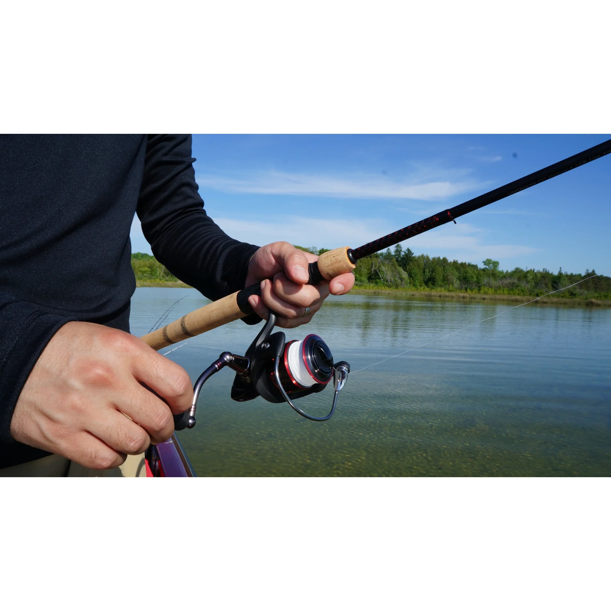 Ugly Stik 7' Elite Spinning Rod, Two Piece Spinning Rod - Womvr