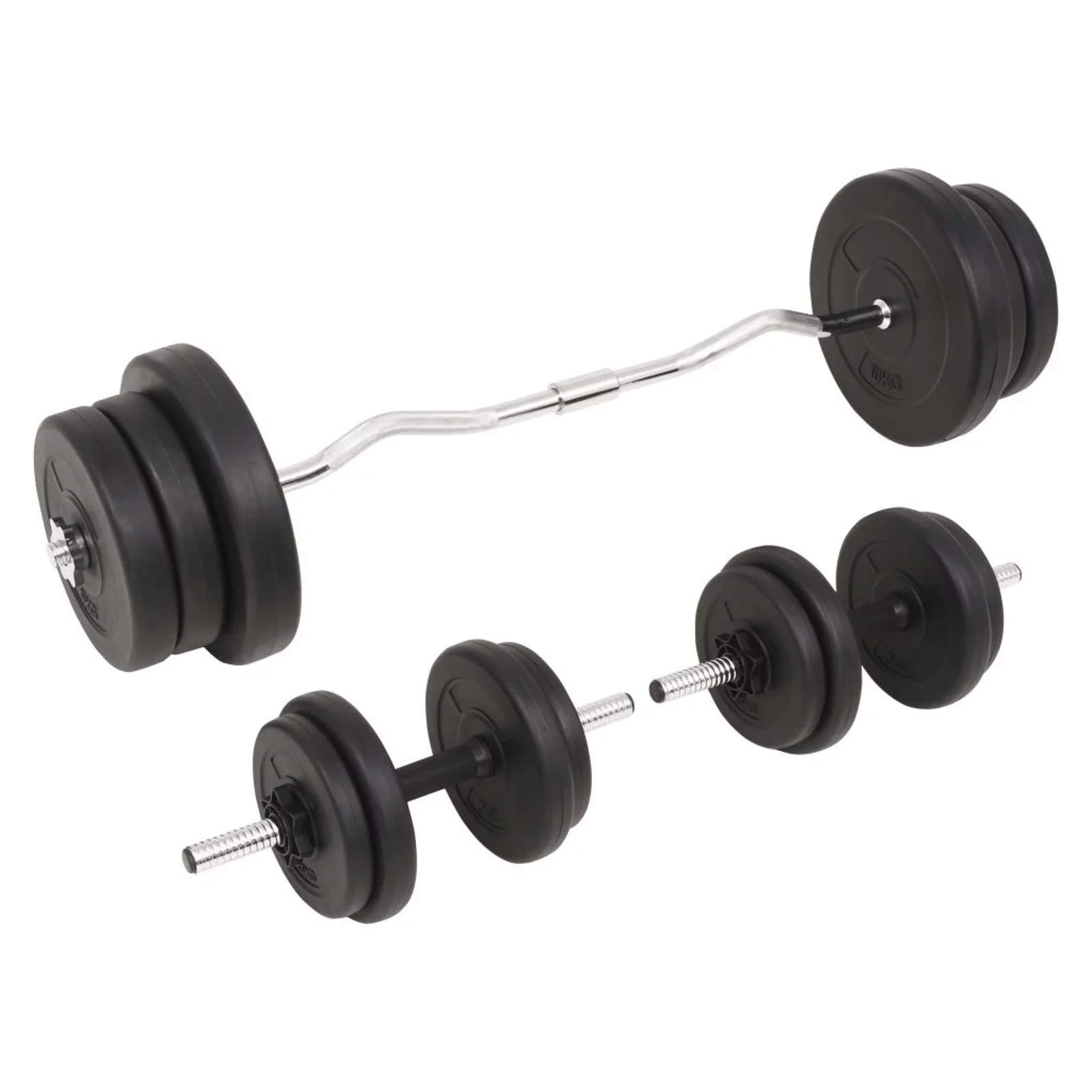 Dcenta Barbell and Dumbbell Set 132.3 lb - Womvr
