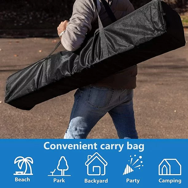 SUGIFT Durable Ez Pop-up Canopy Tent with Bag (10x10, White) - Womvr