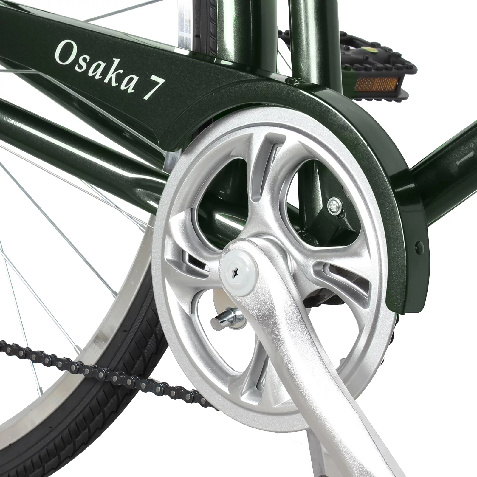 Tracer Osaka Men's Hybrid City Bike 21
