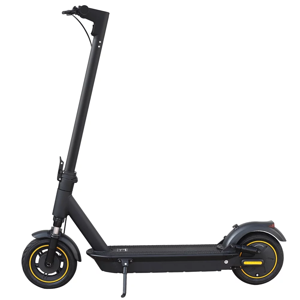 AOVOPRO Esmax 500W 10' Foldable Electric Scooter for Adults with Air Tire and Dual Shock Absorption, Dual Braking - Womvr