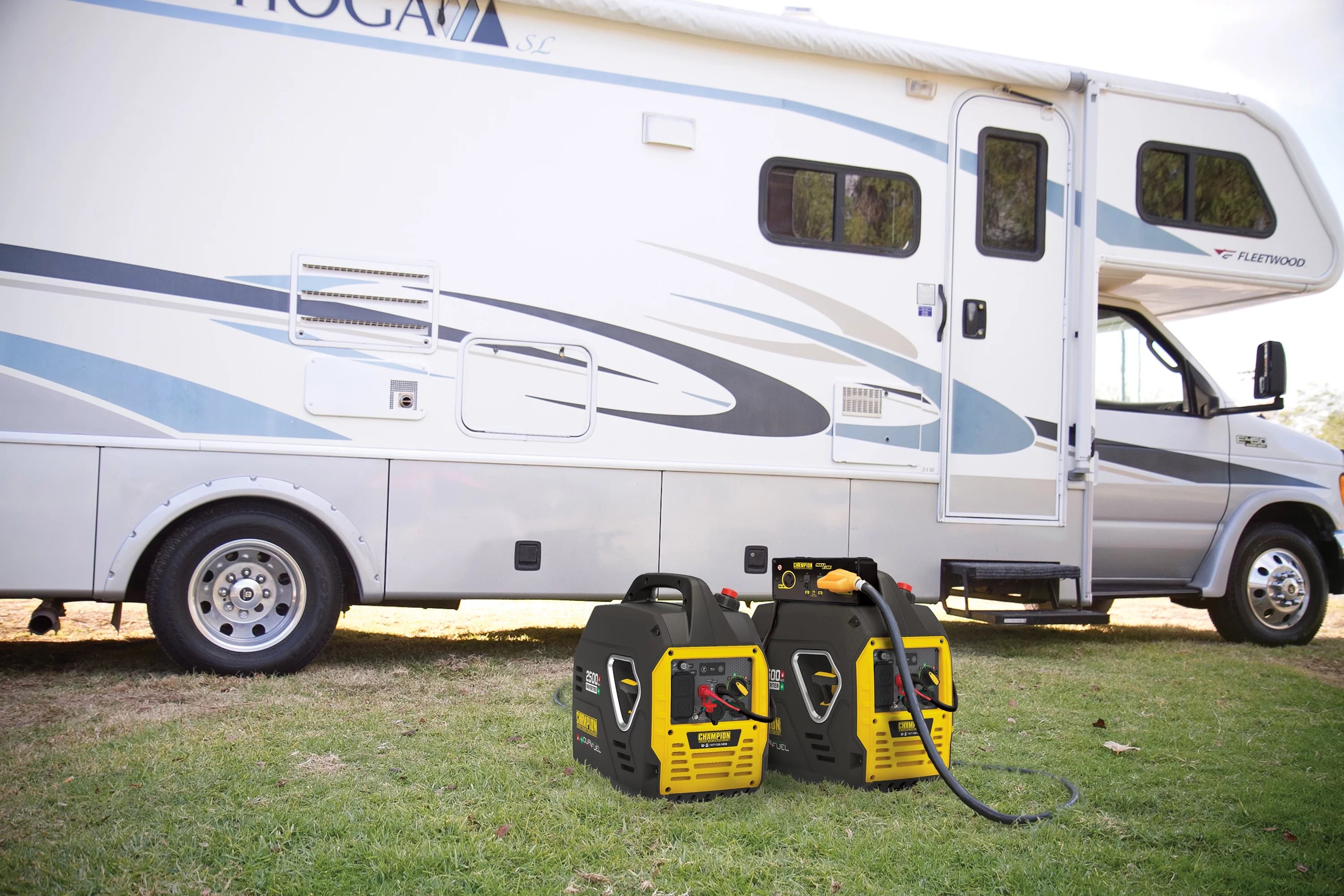Champion Power Equipment 2500-Watt Ultralight Portable Dual Fuel Inverter Generator - Womvr