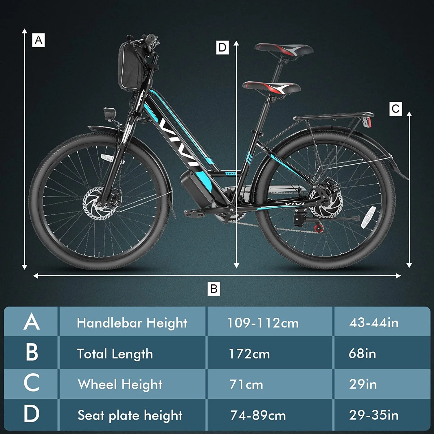 Vivi Electric Bike 26