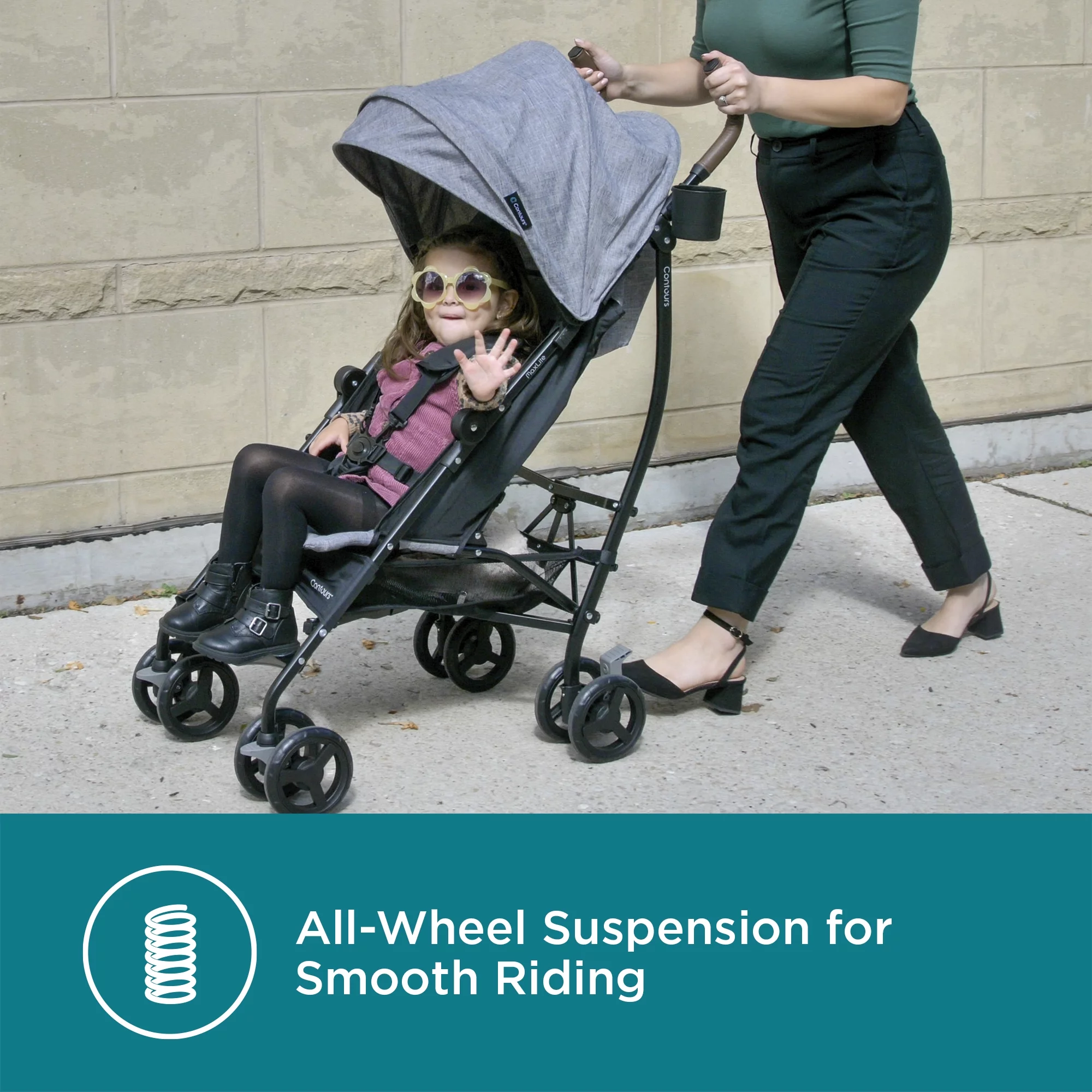 Contours Maxlite Lightweight Stroller - Womvr