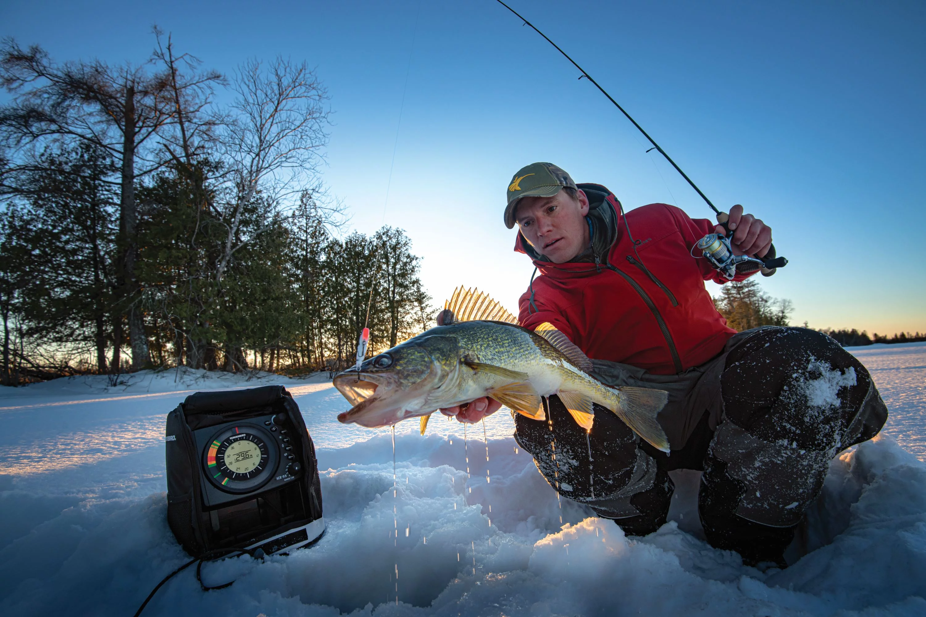 Humminbird ICE-55 ICE Fishing Flasher 407040-1 - Womvr