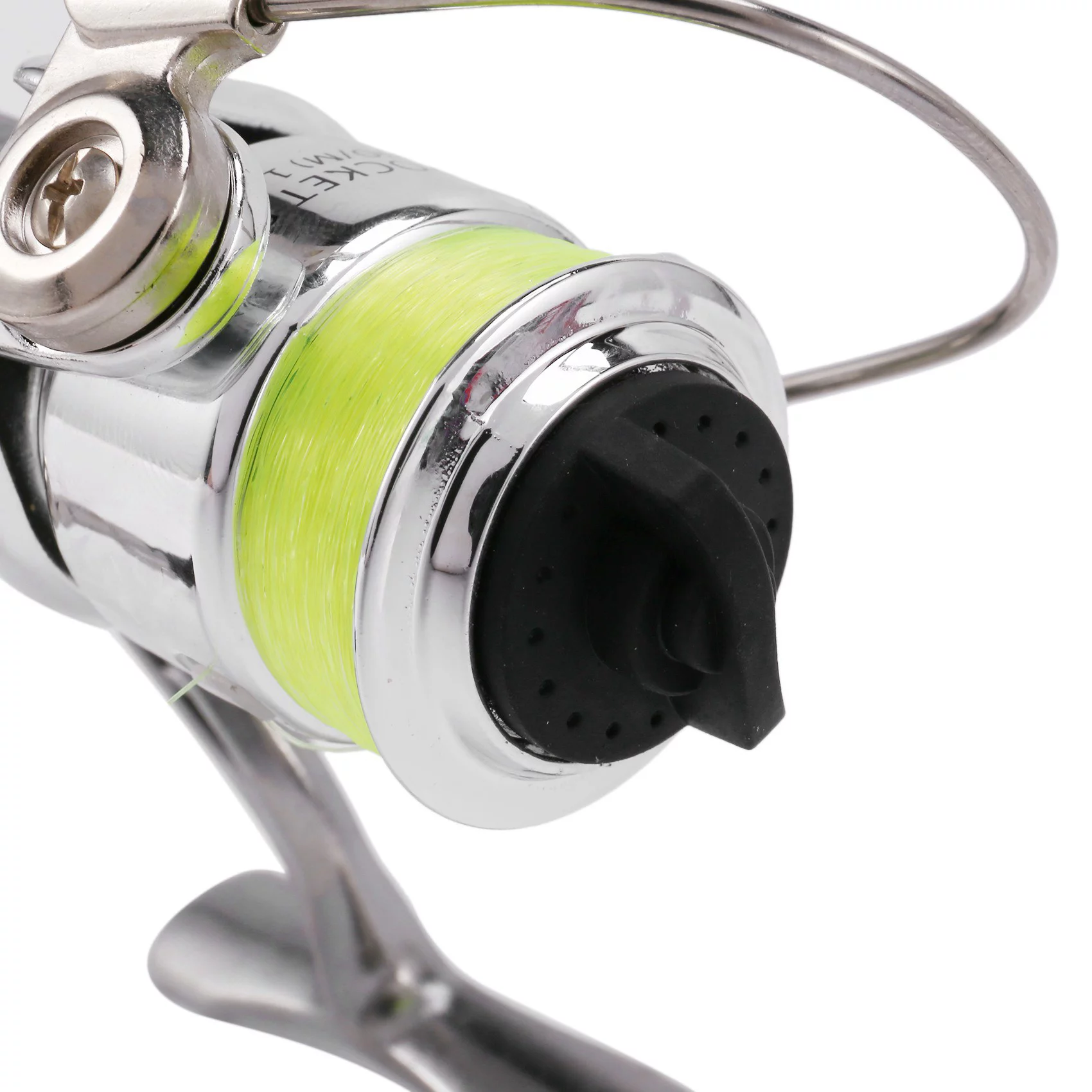 2X Mini 100 Pocket Spinning Fishing Reel Fishing Tackle Small Spinning Reel 4.3:1 Metal Wheel Small Reel - Womvr