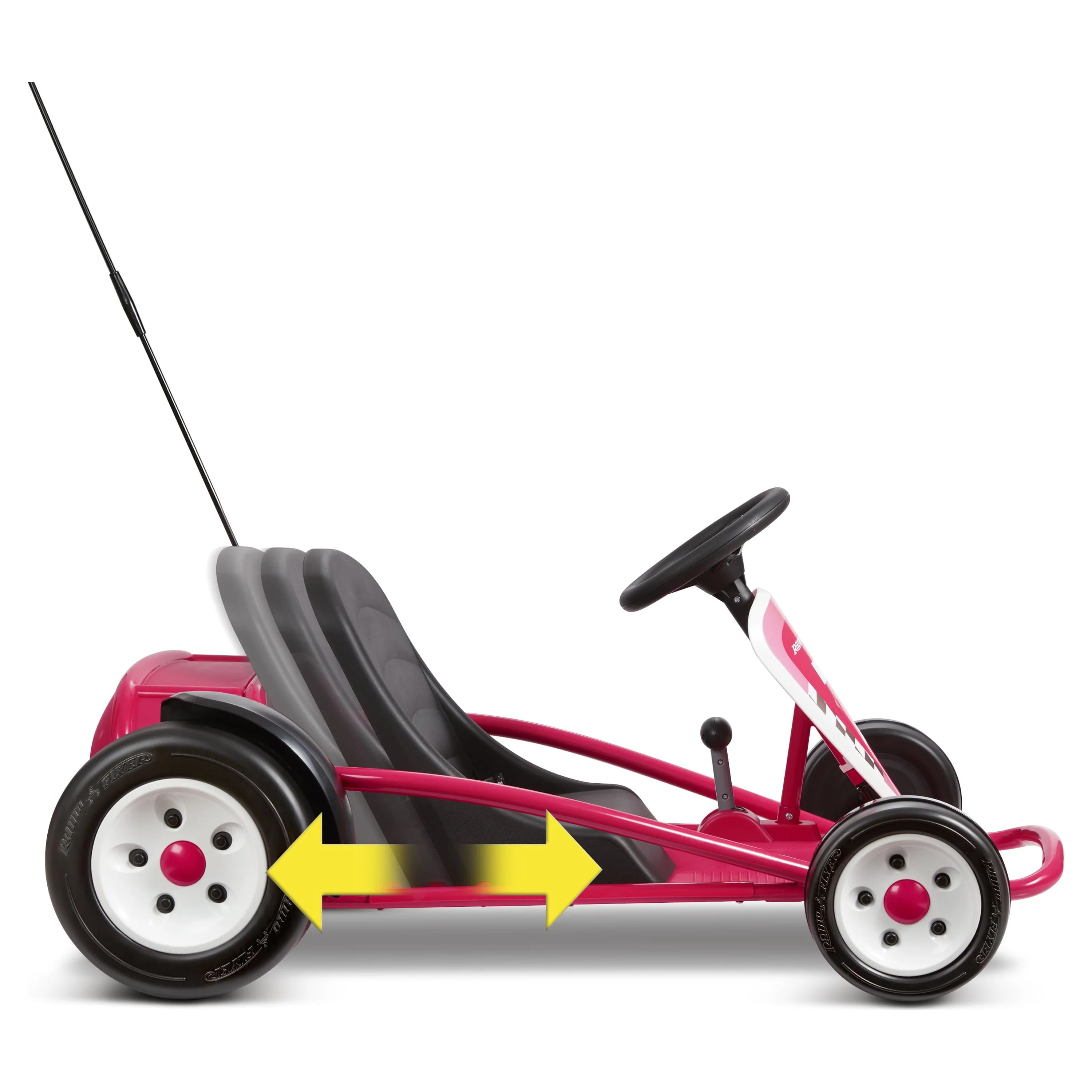 Radio Flyer Ultimate Go-Kart, 24 Volt Battery Outdoor Ride-on Toy, for Kids Ages 3-8 Years - Womvr