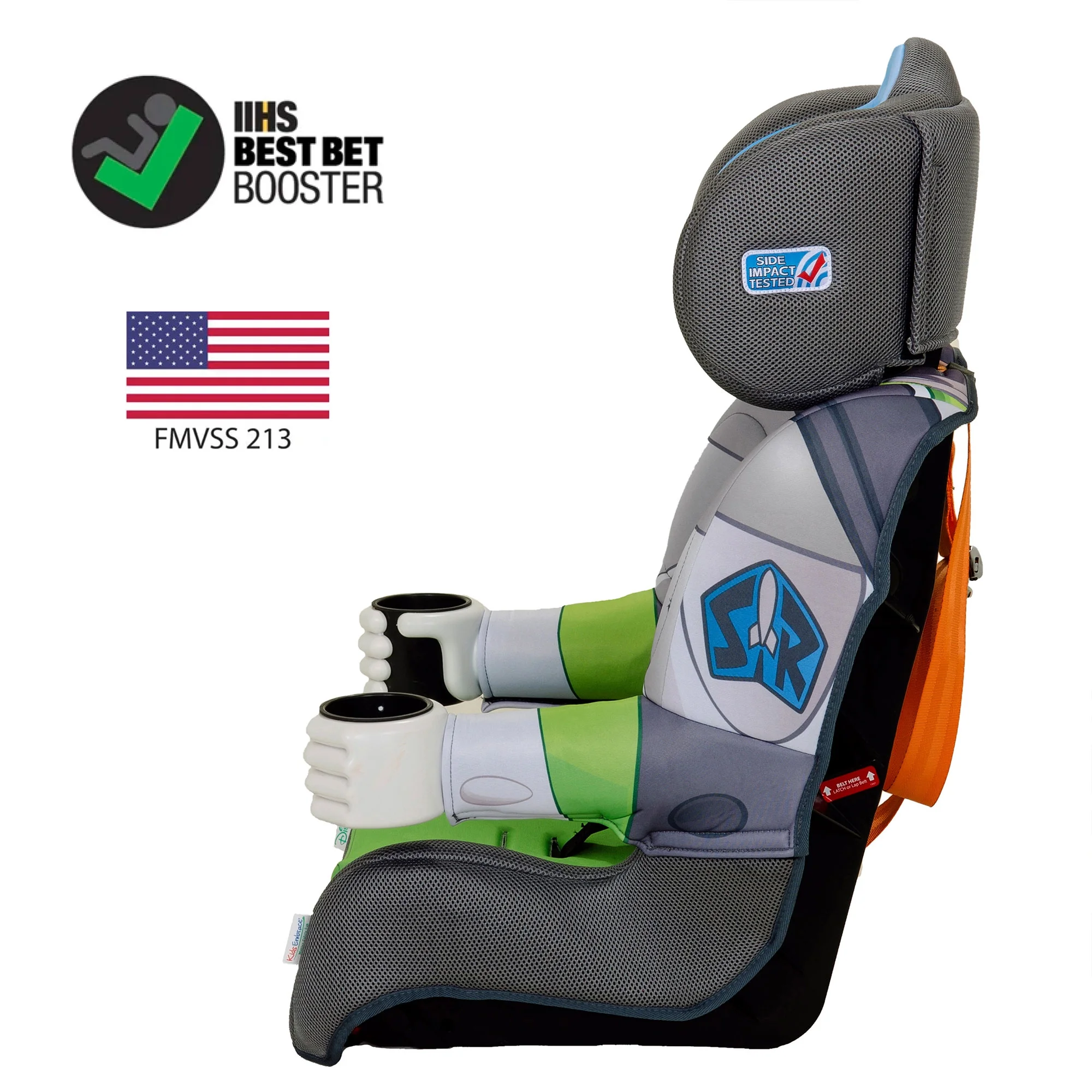 KidsEmbrace Combination Harness Booster Car Seat, Astronaut - Womvr