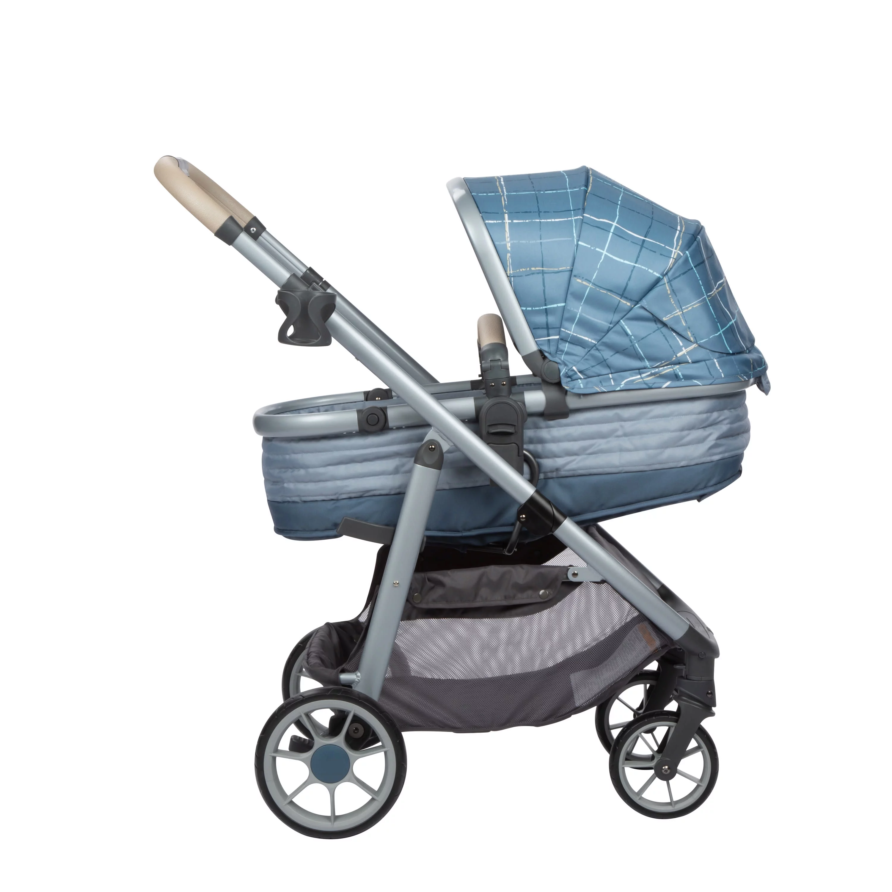 Monbebe 6-in-1 Modular Travel System, Plaid - Womvr