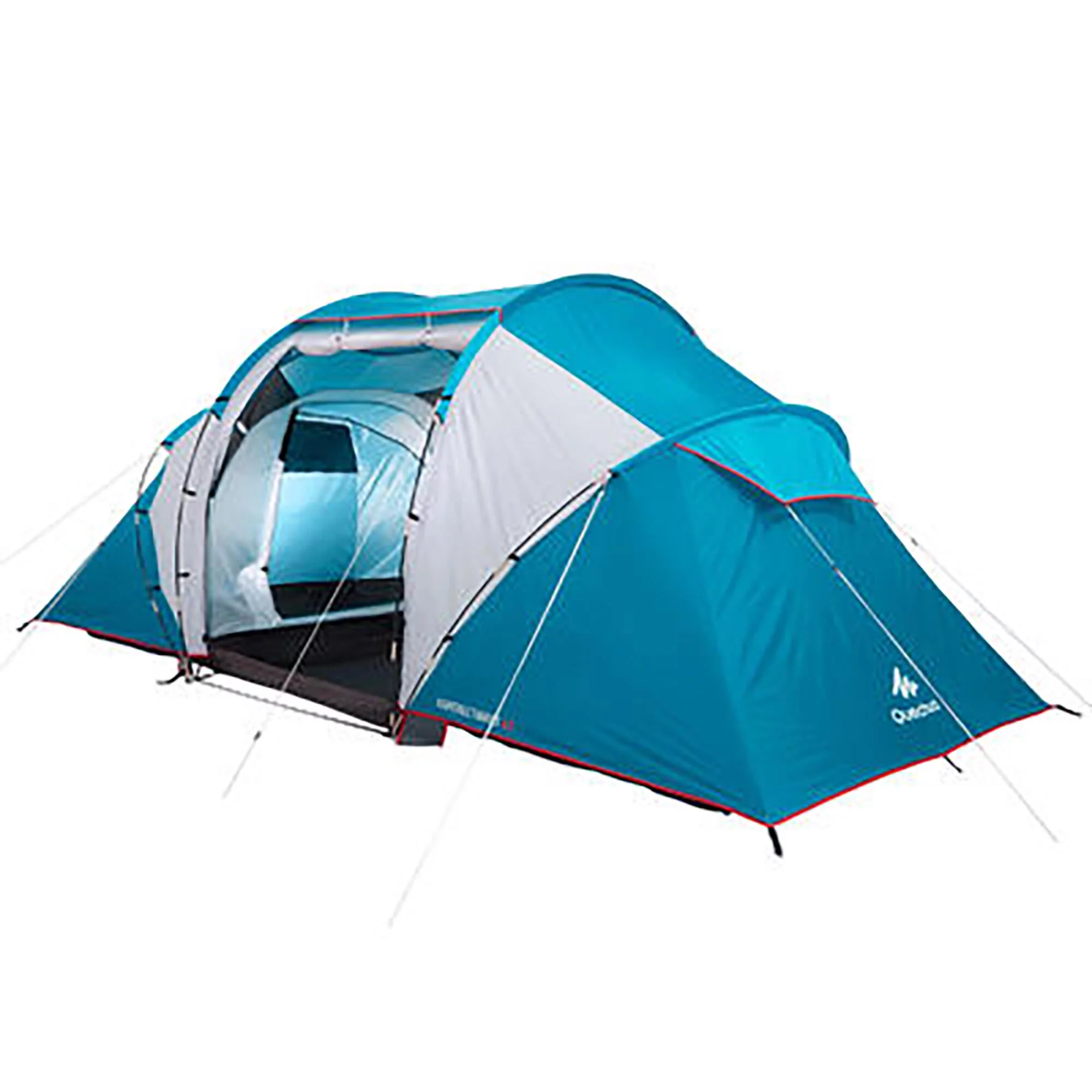 Quechua, Waterproof Family Camping Tent, 4 Person, 2 Rooms - Womvr