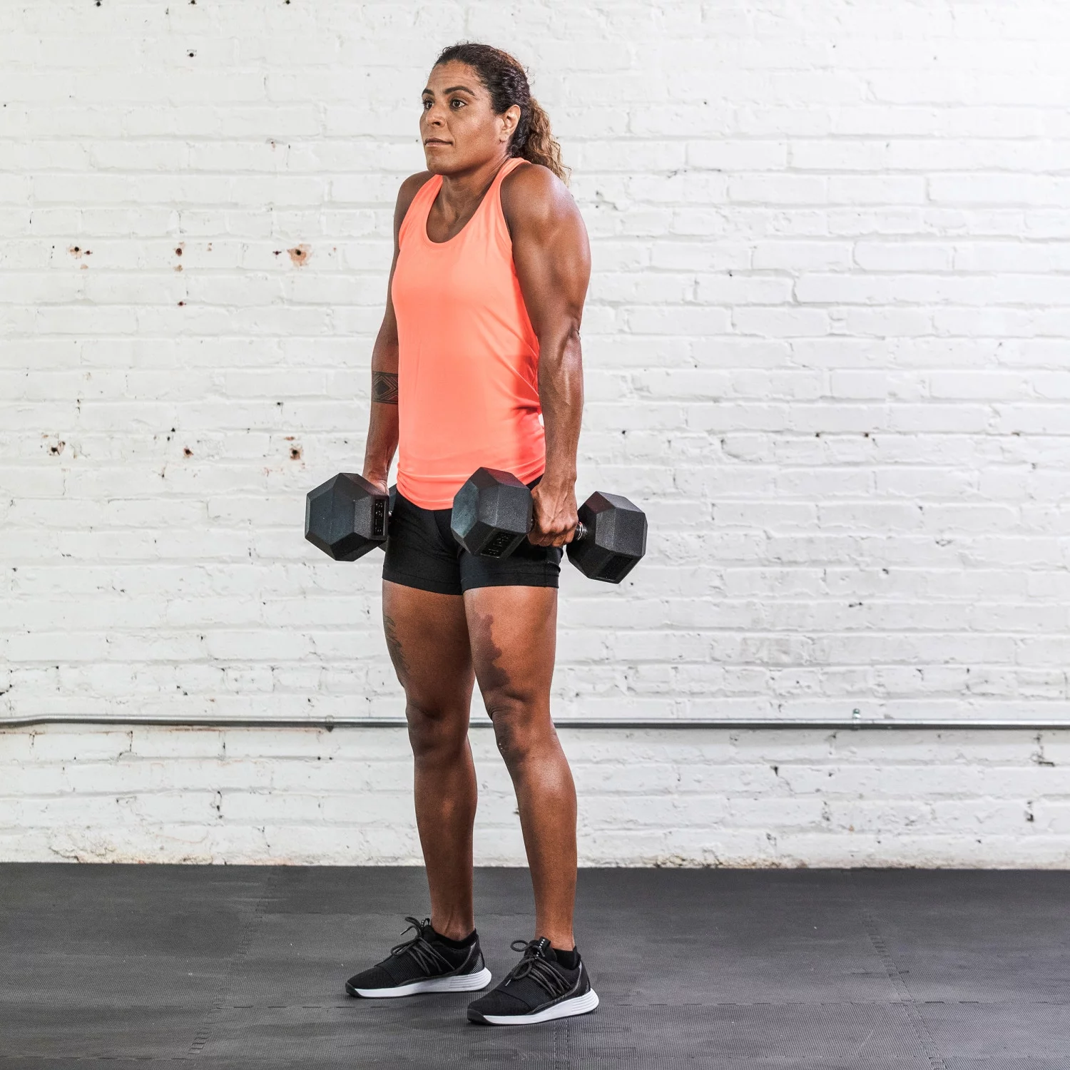 Lifeline Fitness Premium Rubber Hex Dumbbell, Single, 40 lbs - Womvr