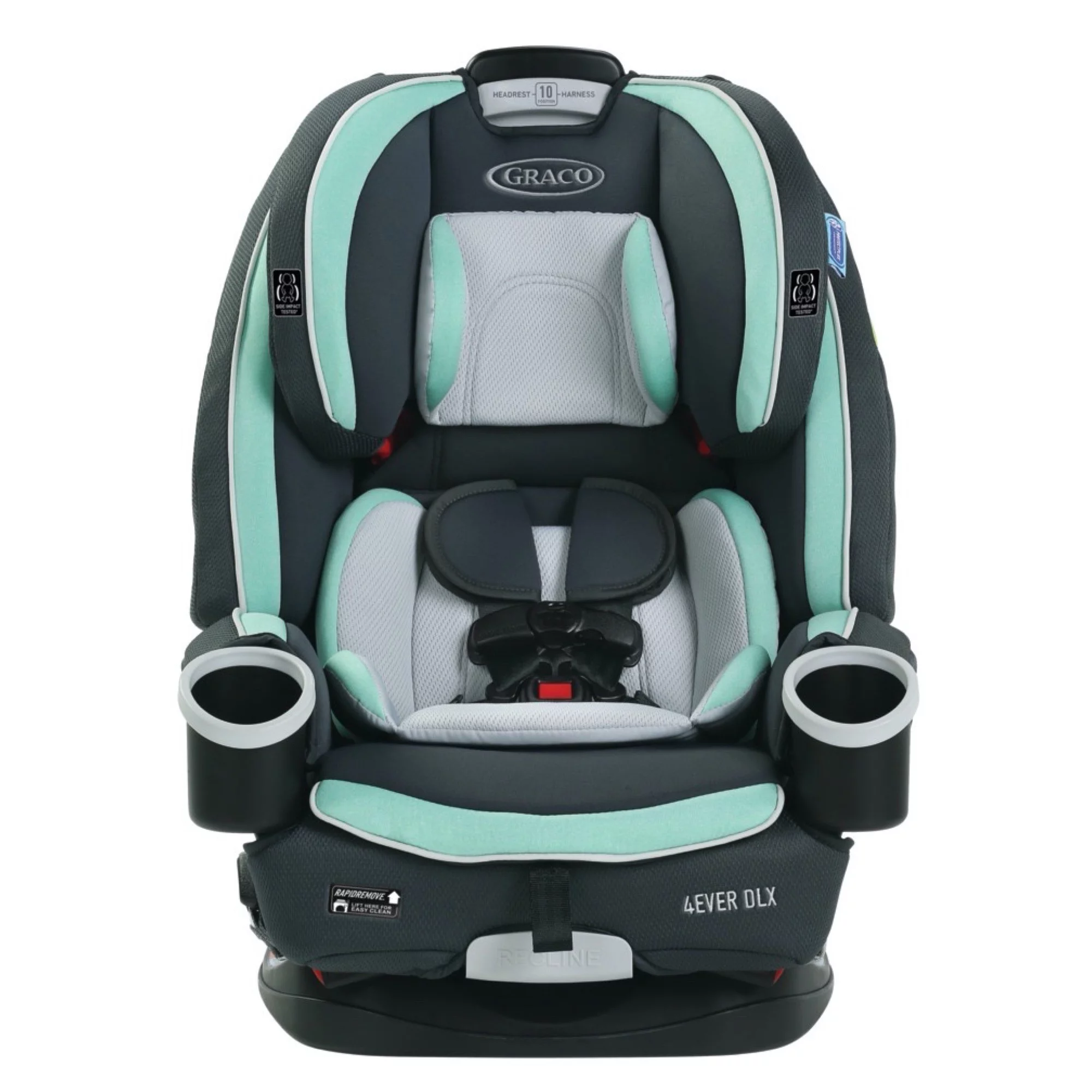 Graco 4Ever DLX 4-in-1 Convertible Car Seat, Zagg Black Waves - Womvr