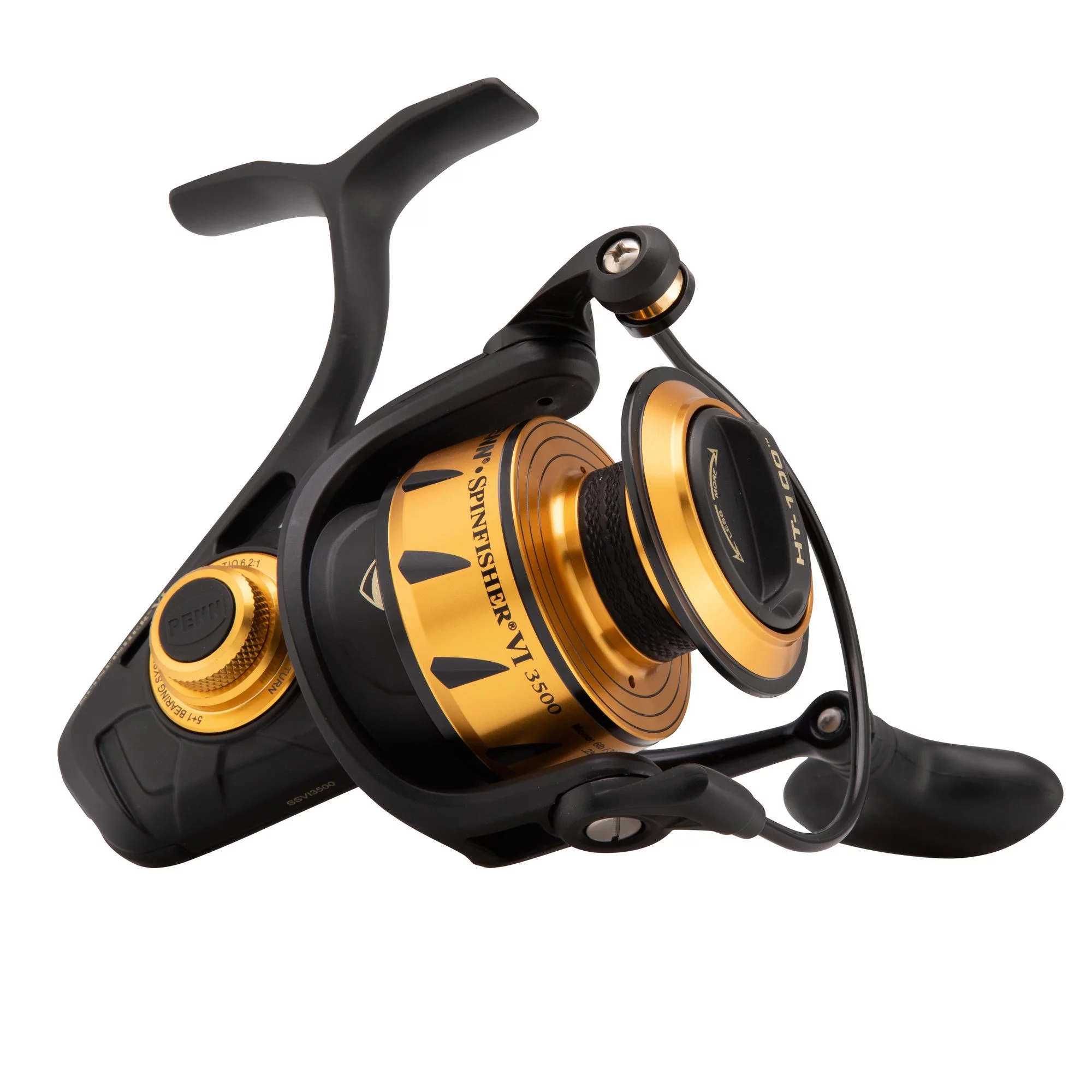 PENN Spinfisher Vl Spinning Inshore Fishing Reel, Size 3500 (1481261) - Womvr