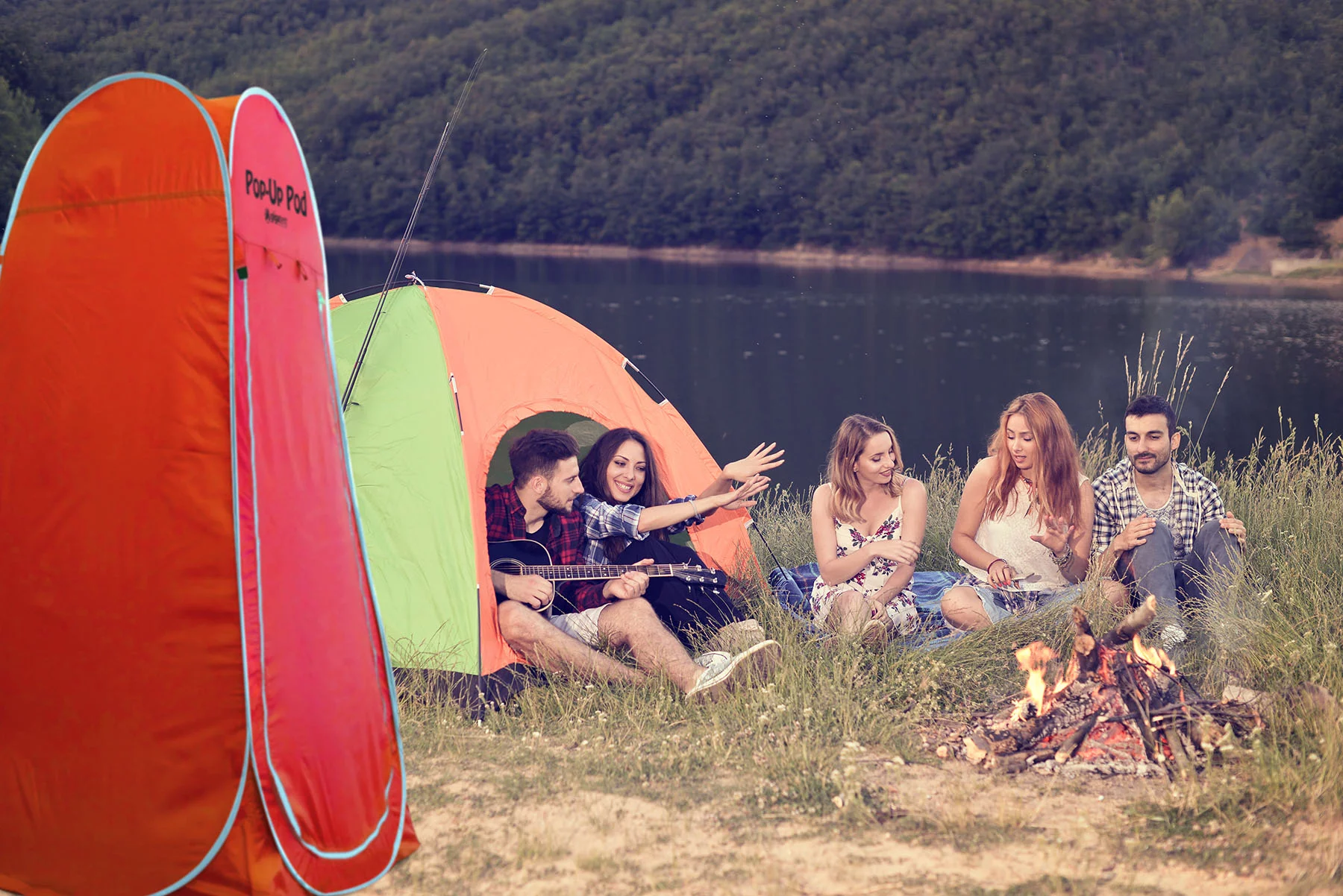 GigaTent 1-Person Pop-up Privacy Tent for Camping Changing Room, 36