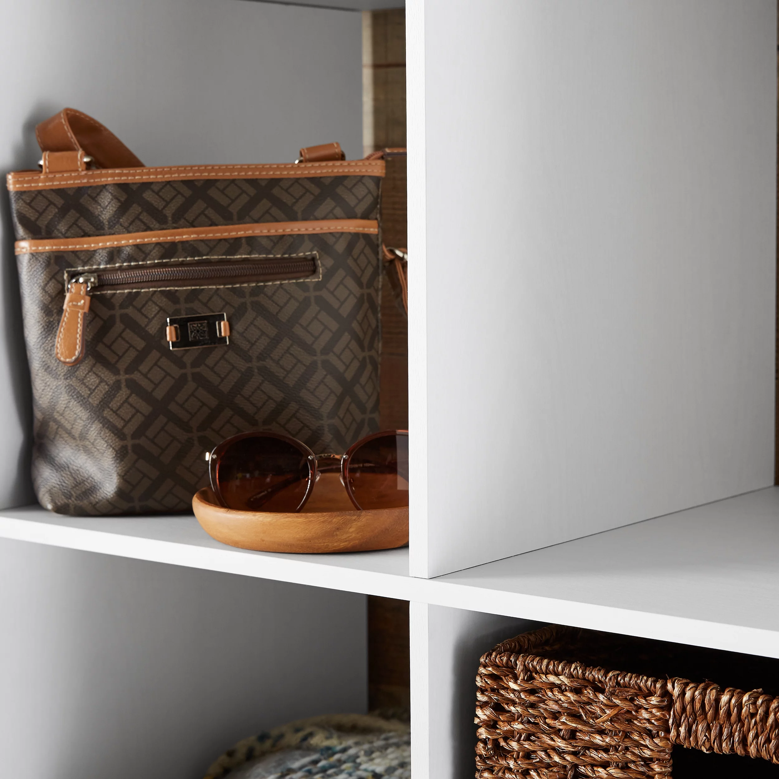 Better Homes & Gardens 9-Cube Storage Organizer, Natural - Womvr