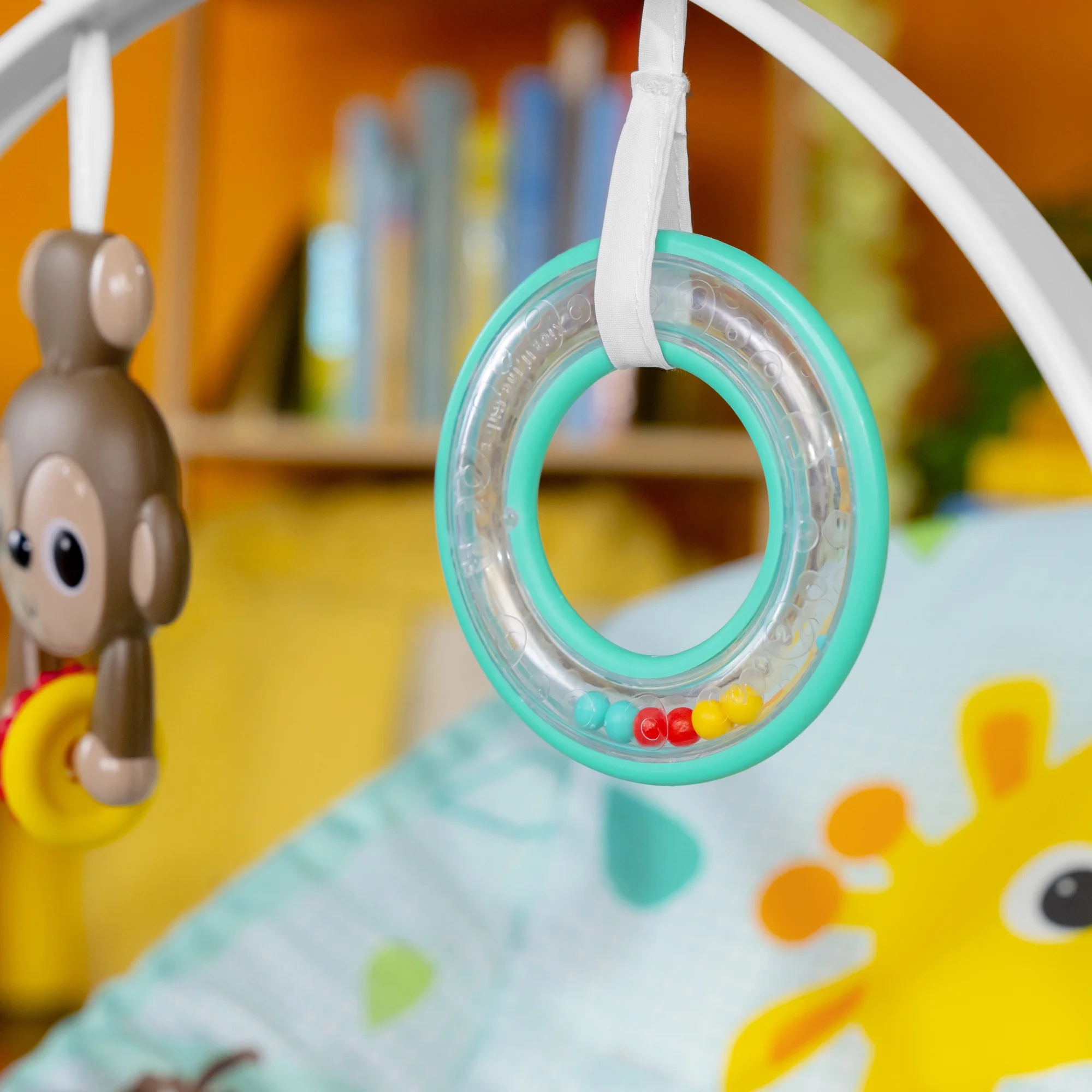 Bright Starts Wild Vibes Infant to Toddler Rocker with Vibrations Newborn Unisex - Womvr