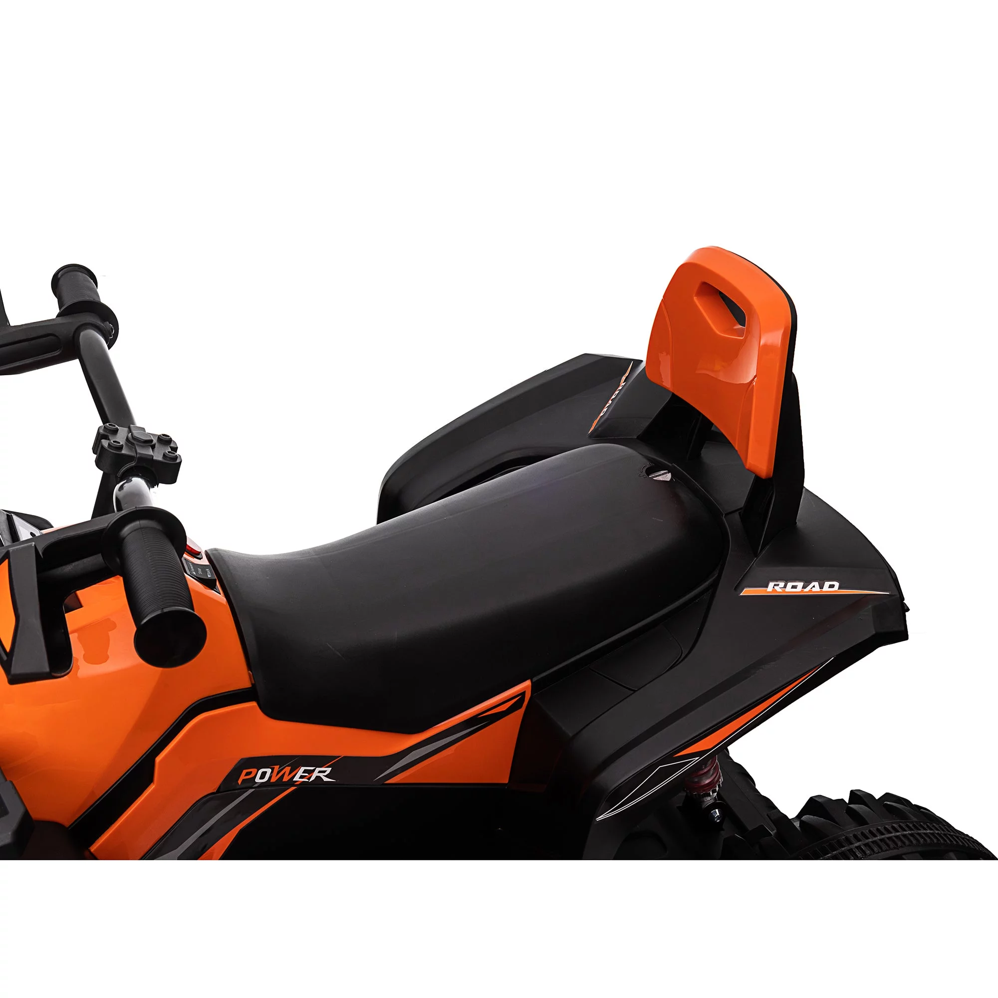 4x4 Kids Ride on ATV, 2 Seater 24 Volt Ride on Toys, 800W 4-Wheeler Quad Car for Big Kids, Black - Womvr