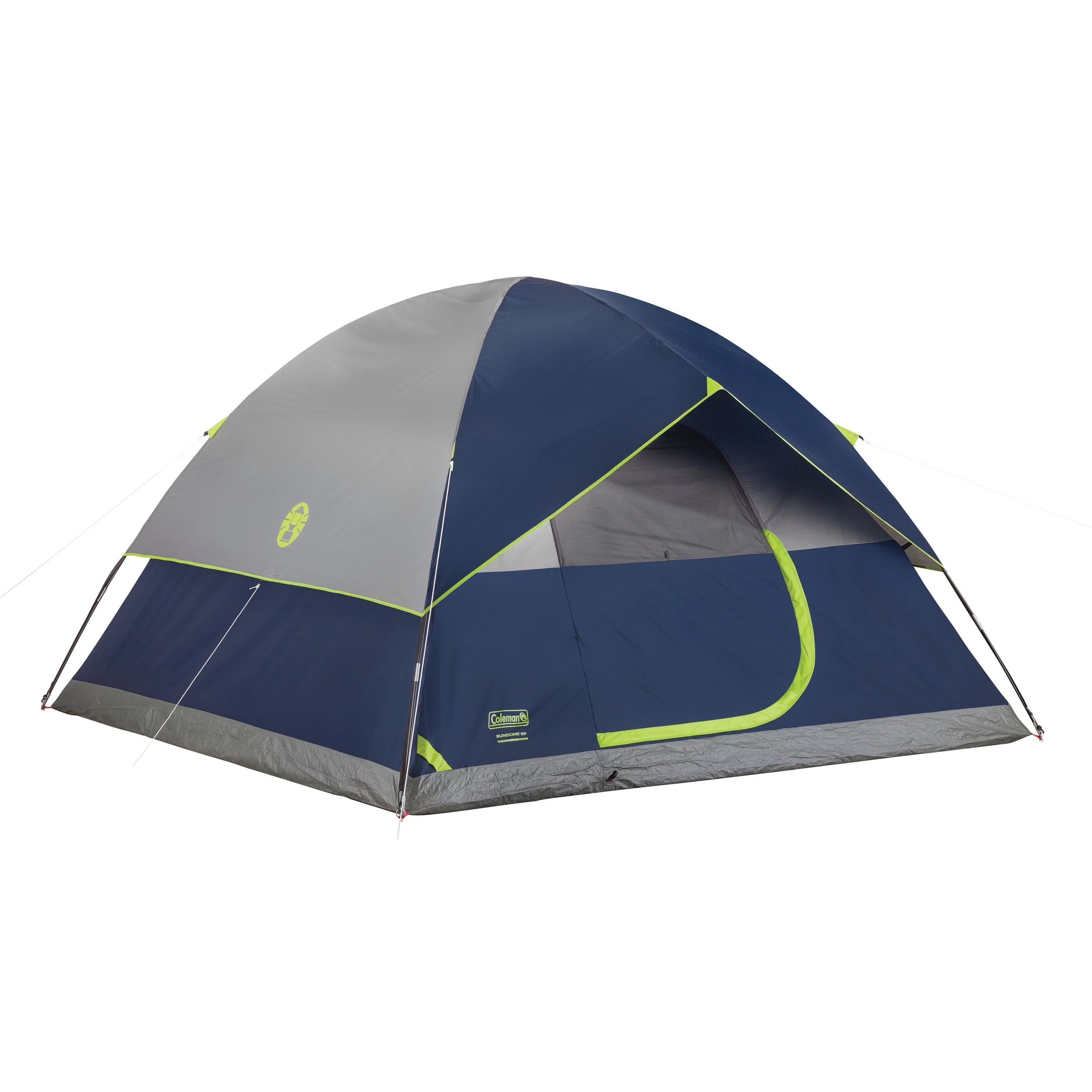 Coleman 6-Person Sundome Dome Camping Tent, Blue - Womvr