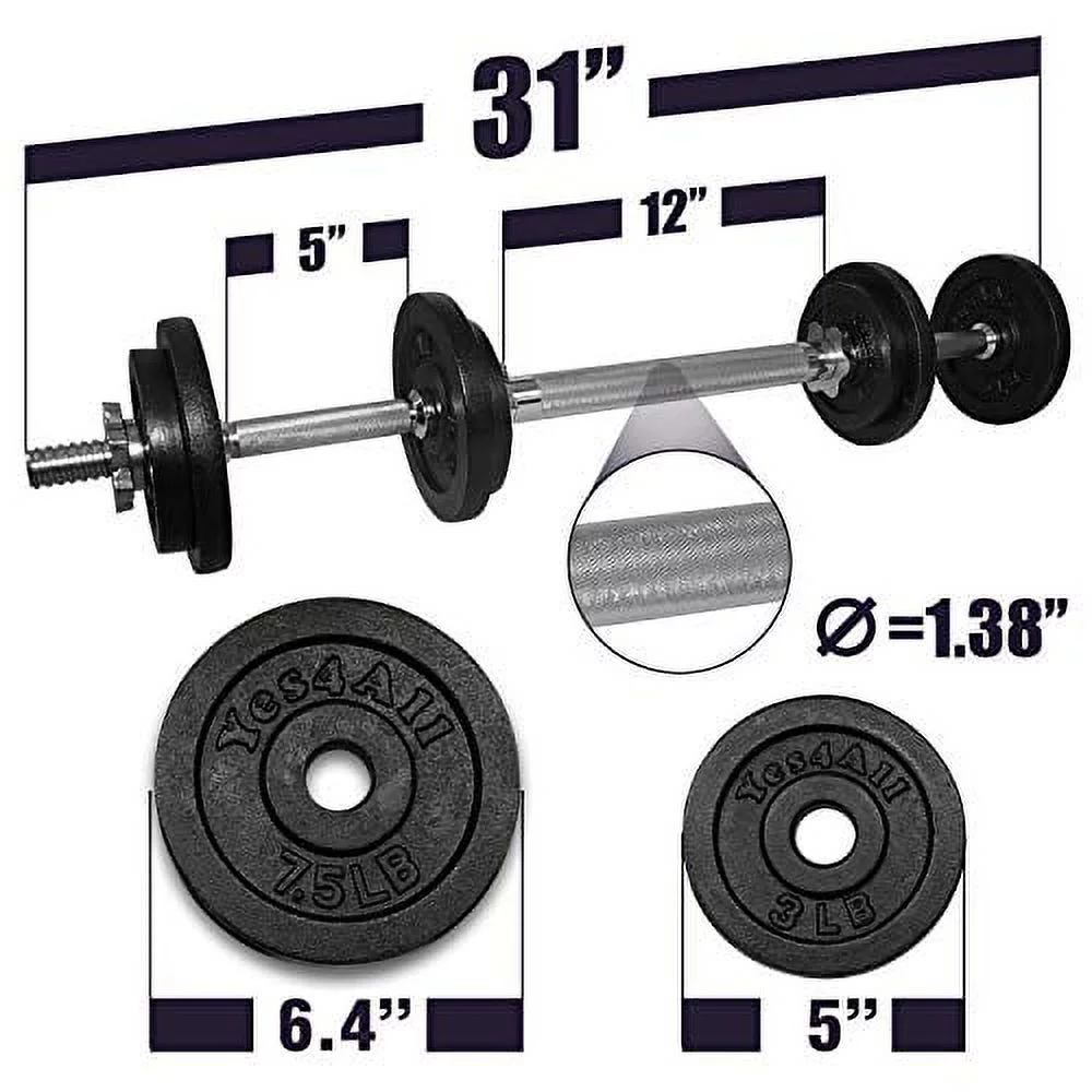 Dumbbell Adjustable 60lbs + Connector - Womvr
