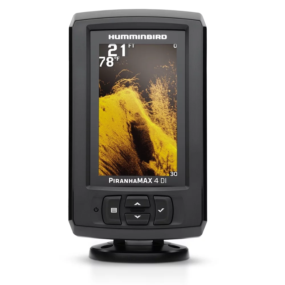 Humminbird 410160-1 PiranhaMax 4 DI Fishfinder w/ Down Imaging Sonar - Womvr