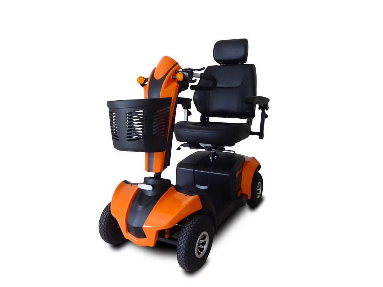 EV Rider CityRider 4 Wheel Electric Portable Travel Scooter, Red - Womvr