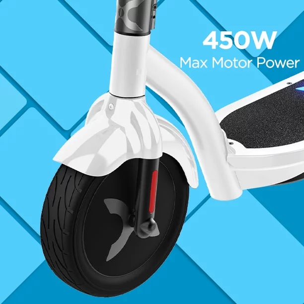 Hover-1 Alpha Electric Scooter, 18 mph Speed, 264 lb Max Weight, Black, UL 2272 Certified - Womvr