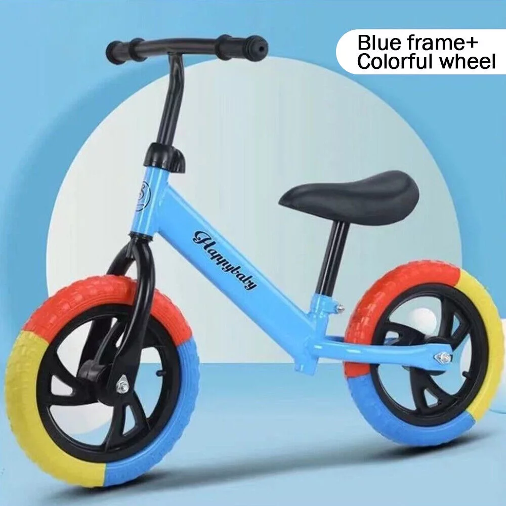 Kids Balance Bike Toddler Training Bicycle Wheels Walking For 2-6 Years Children Kid Christmas Halloween Gift - Womvr