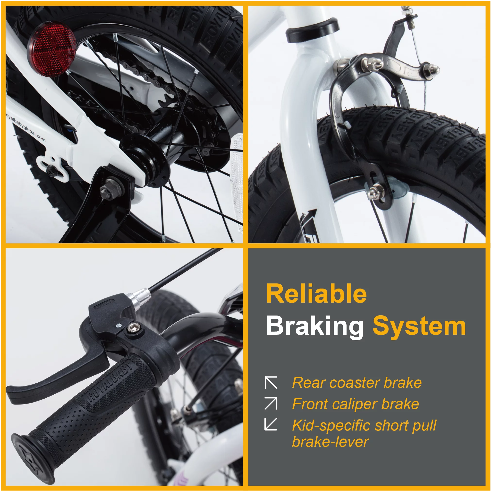 Royalbaby Freestyle Kids Bike 12 14 16 18 20 Inch Bicycle for Boys Girls Ages 3-12 Years, Multiple Color Options - Womvr