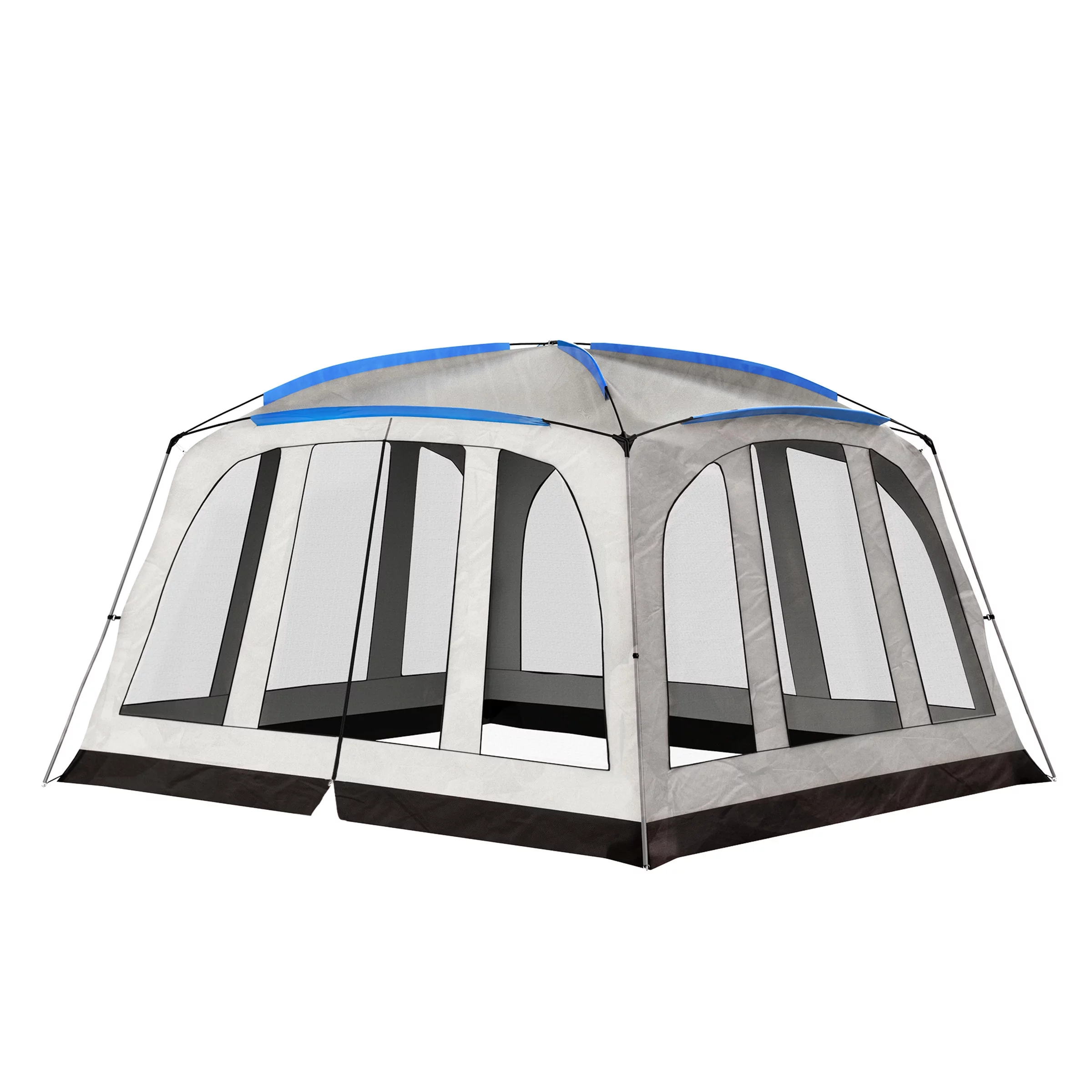 Wakeman Outdoors Screened-In Outdoor Canopy Tent �C Pop-Up Shelter with Mosquito and UV Protection for Camping or Backyard �C 14 x 12 Screen House - Womvr
