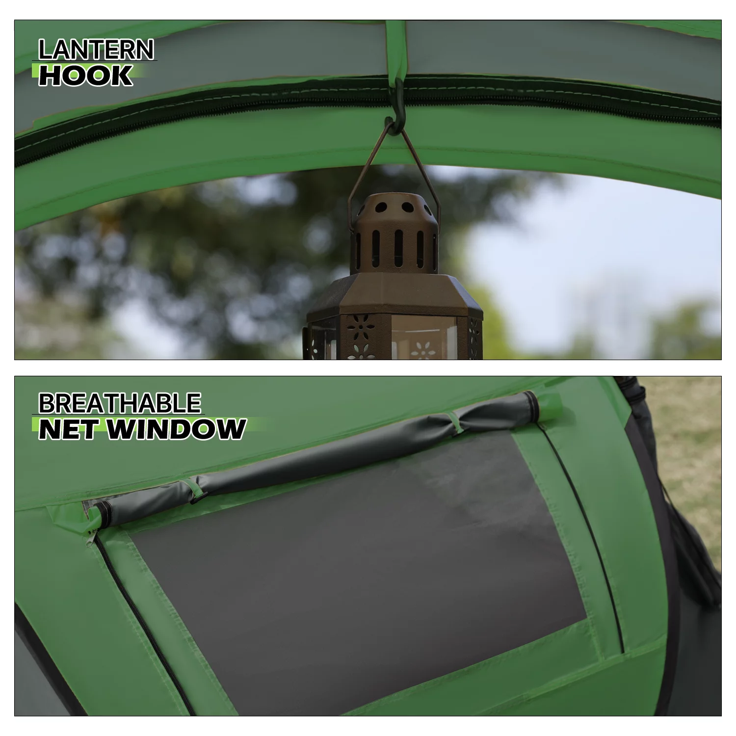 Magshion 3 Person Instant Pop Up Camping Tent, Outdoor Easy Set Up Automatic Family Travel Tent, Portable Backpacking Waterproof Shelter Tent, Blue - Womvr