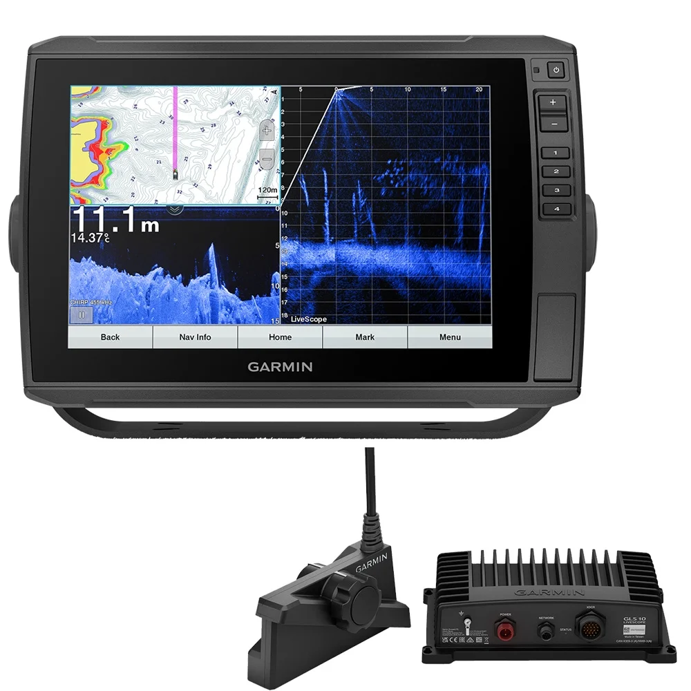 GARMIN ECHOMAP ULTRA 102SV & LIVESCOPE W/LVS34 TRANSDUCER BUNDLE 010-02111-00LVS34 - Womvr