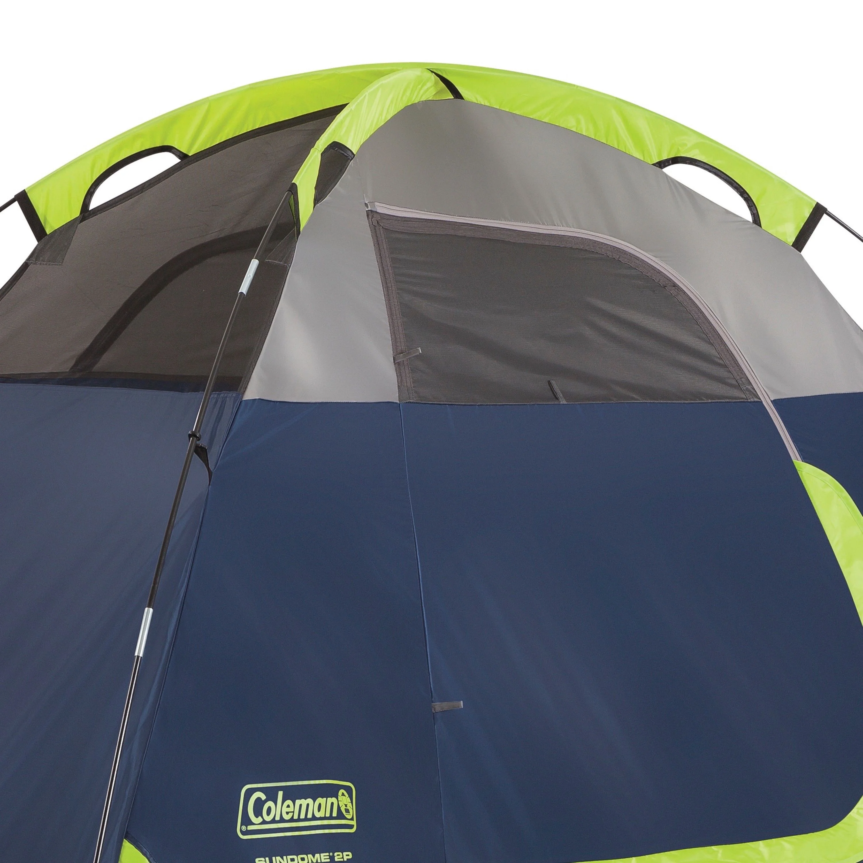 Coleman 2-Person Sundome Dome Camping Tent, Navy - Womvr
