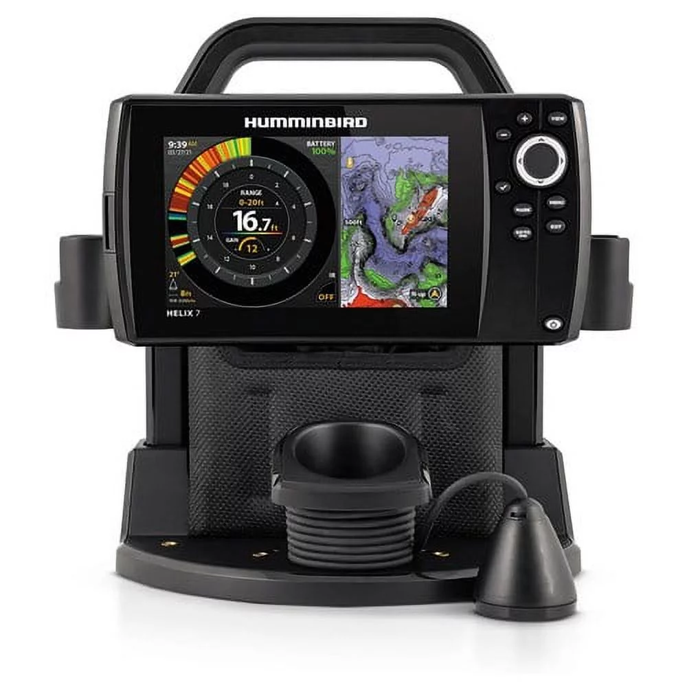 Humminbird ICE HELIX 7 CHIRP GPS G4 - Sonar GPS Combo - 411750-1 Ice Fishing - Womvr