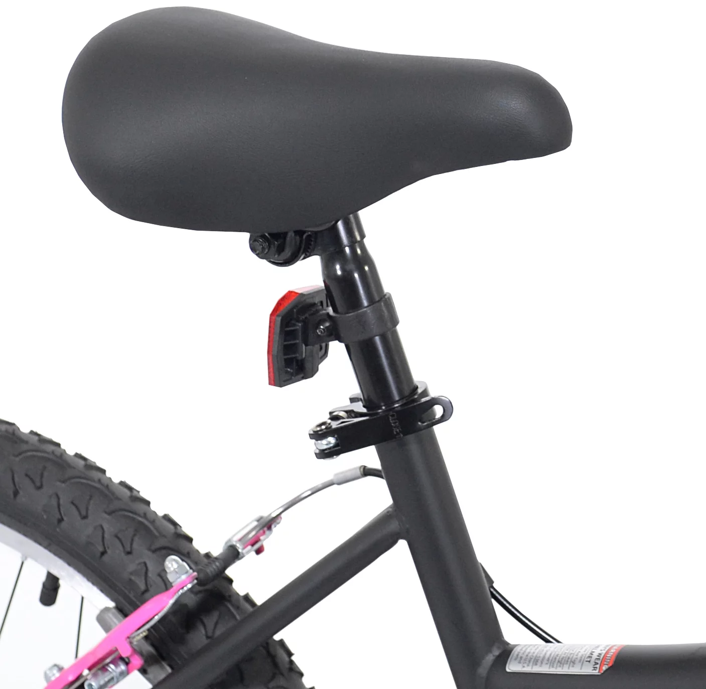 Kent 20-inch Girl's Kobra Mountain Child Bicycle, Black/Pink - Womvr