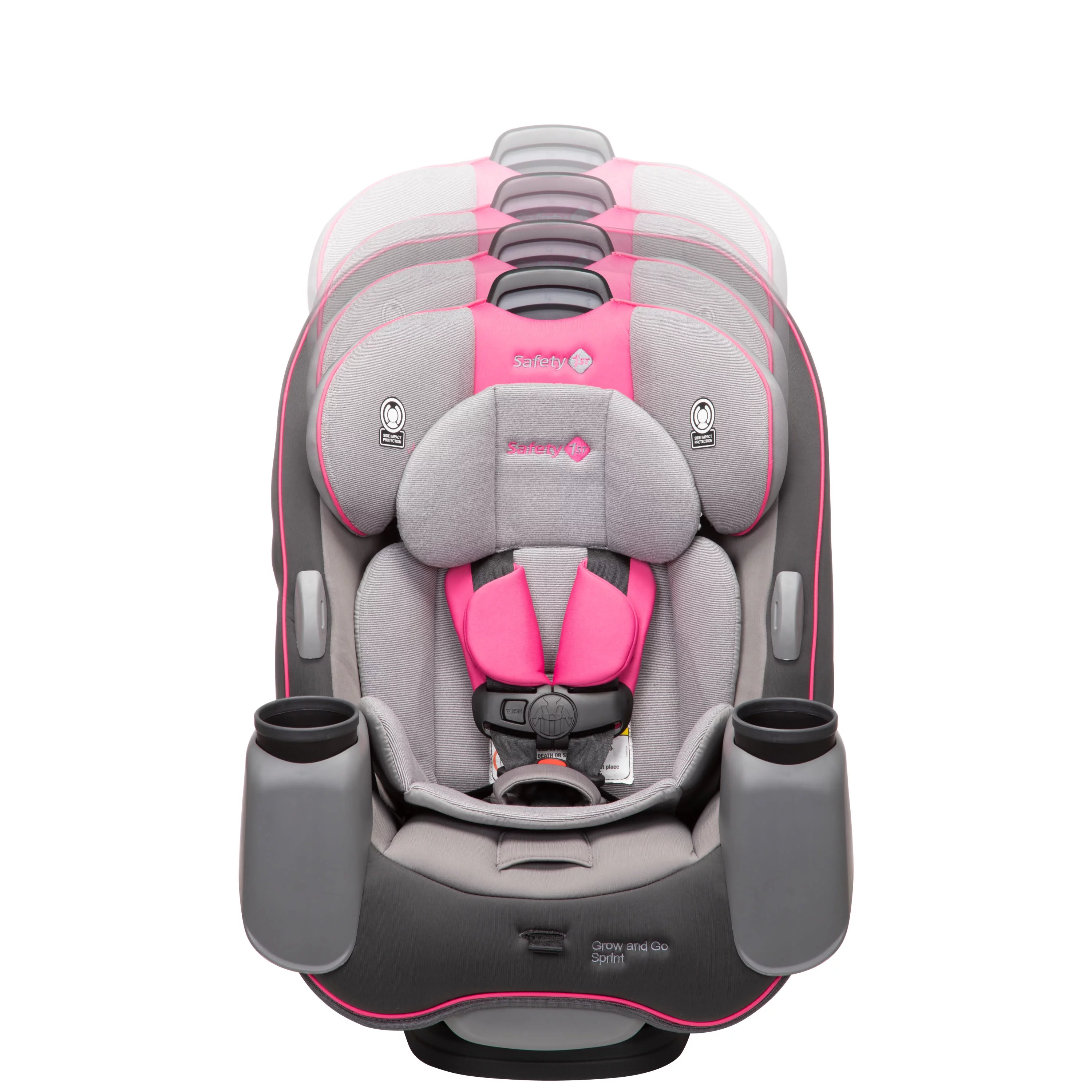 Safety 1st Grow and Go Sprint All-in-One Convertible Car Seat, Soapstone II - Womvr