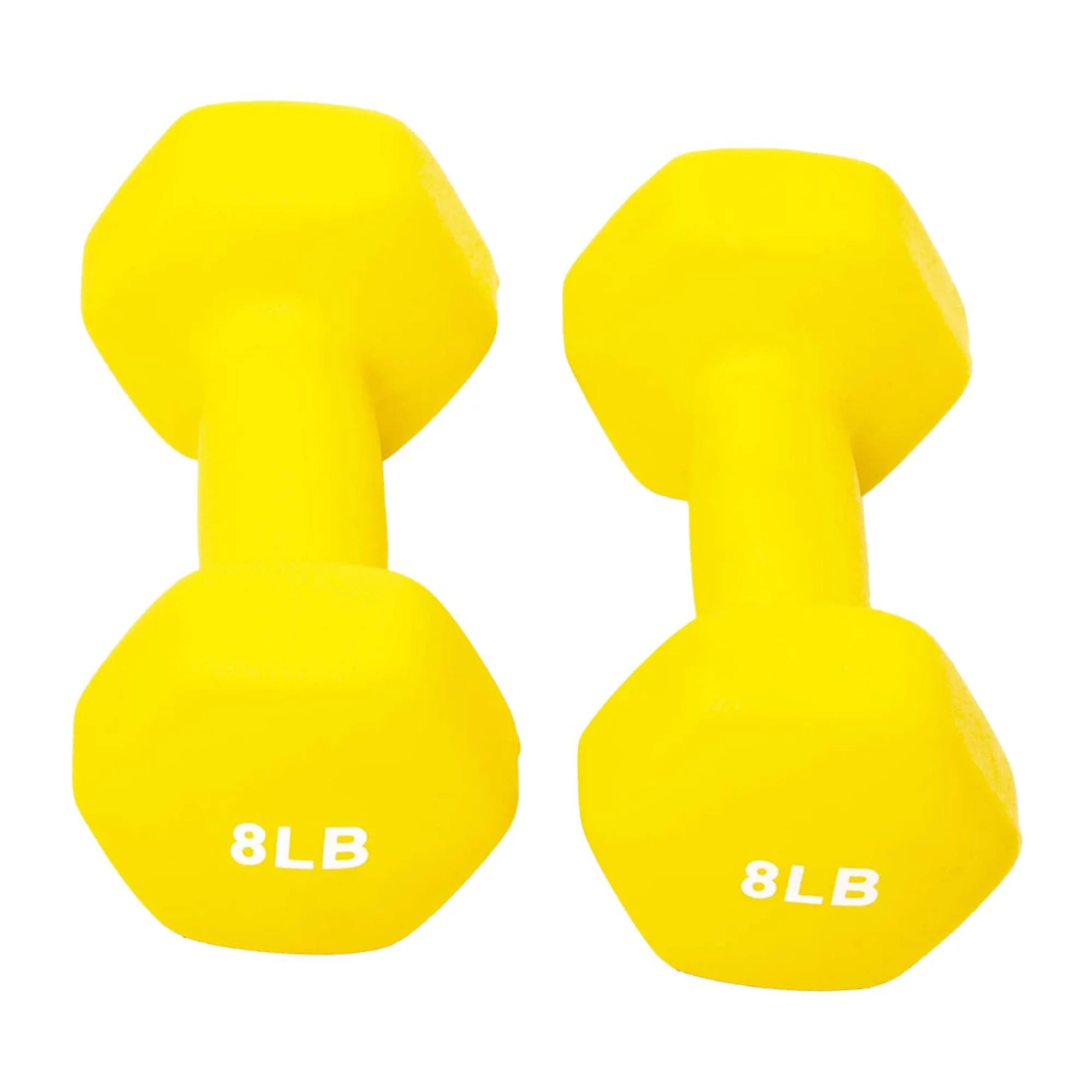 Sporzon! Neoprene Coated 3 Pairs Metal Handheld Dumbbell Weight w/ Stand - Womvr