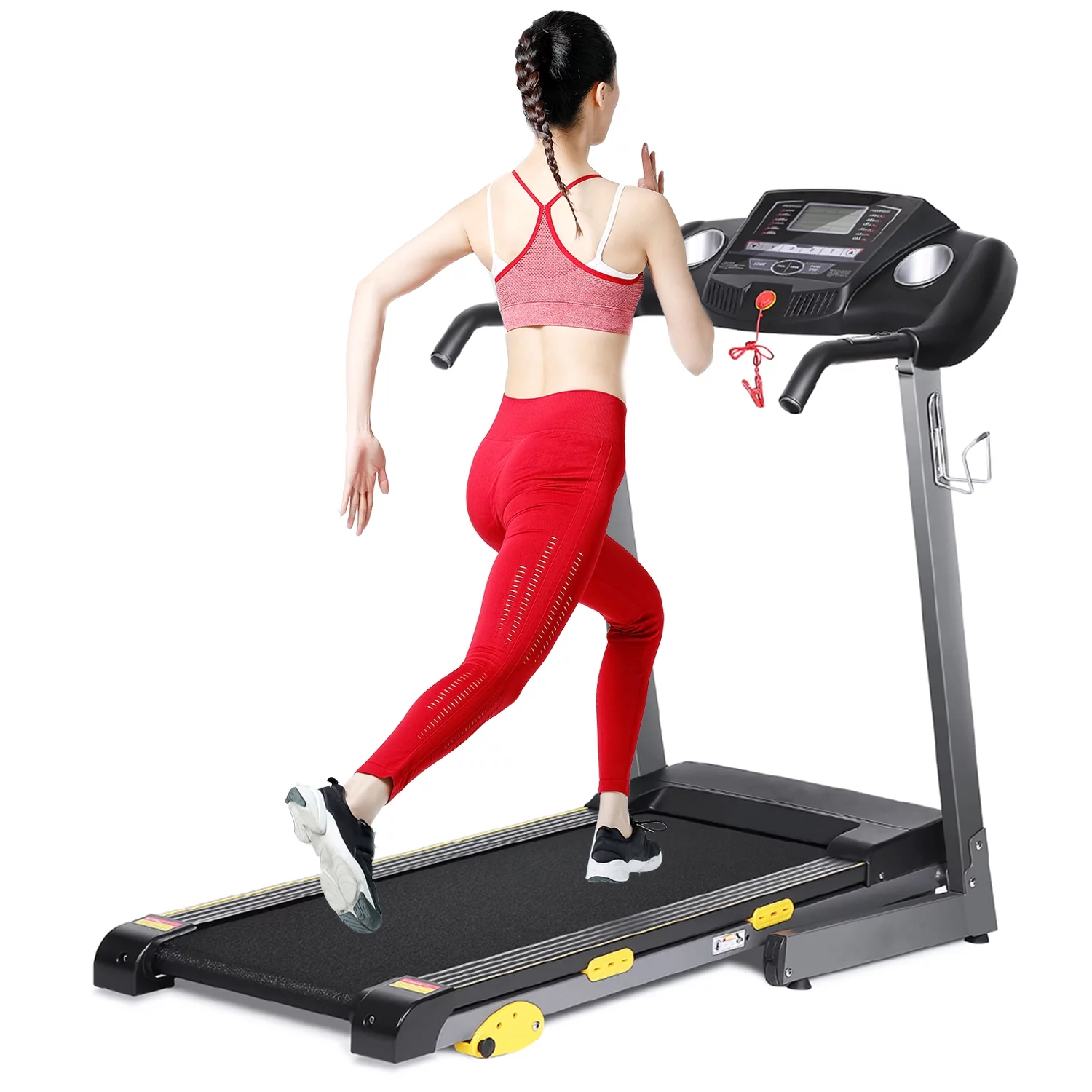Naipo Treadmill for Home Folding Treadmill Electric Treadmill with 3 level Incline Adjustment - Womvr