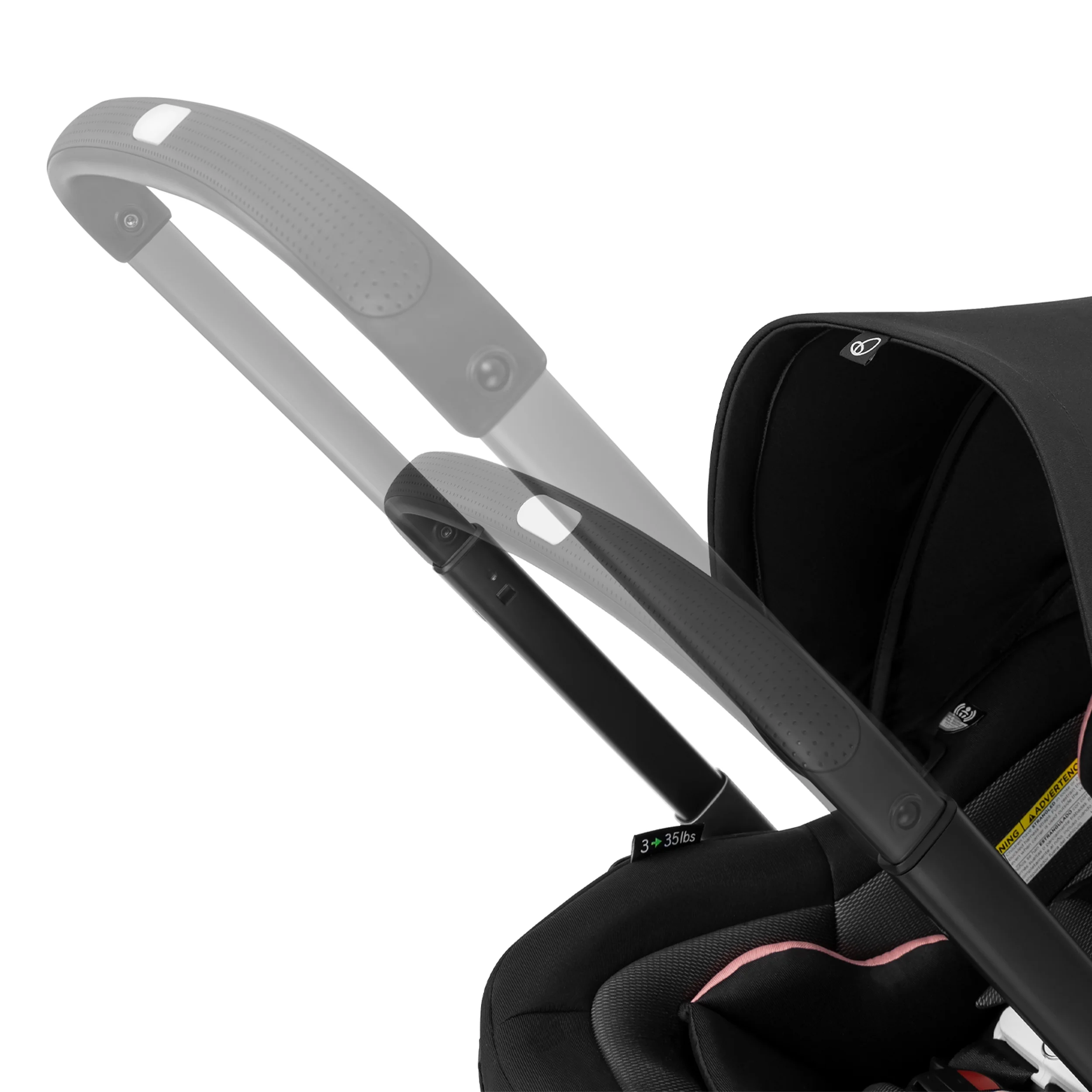 Evenflo Shyft DualRide Infant Car Seat and Stroller Combo (Beaufort Black), Unisex - Womvr