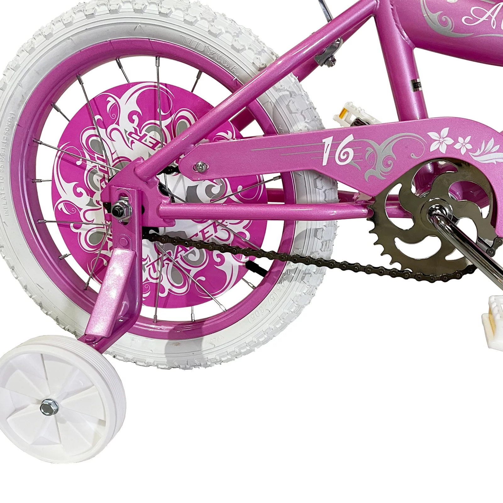 TRACER Daisy BMX 20 Inch Kids Bike, Boy and Girls Age 5 to 9, Purple - Womvr