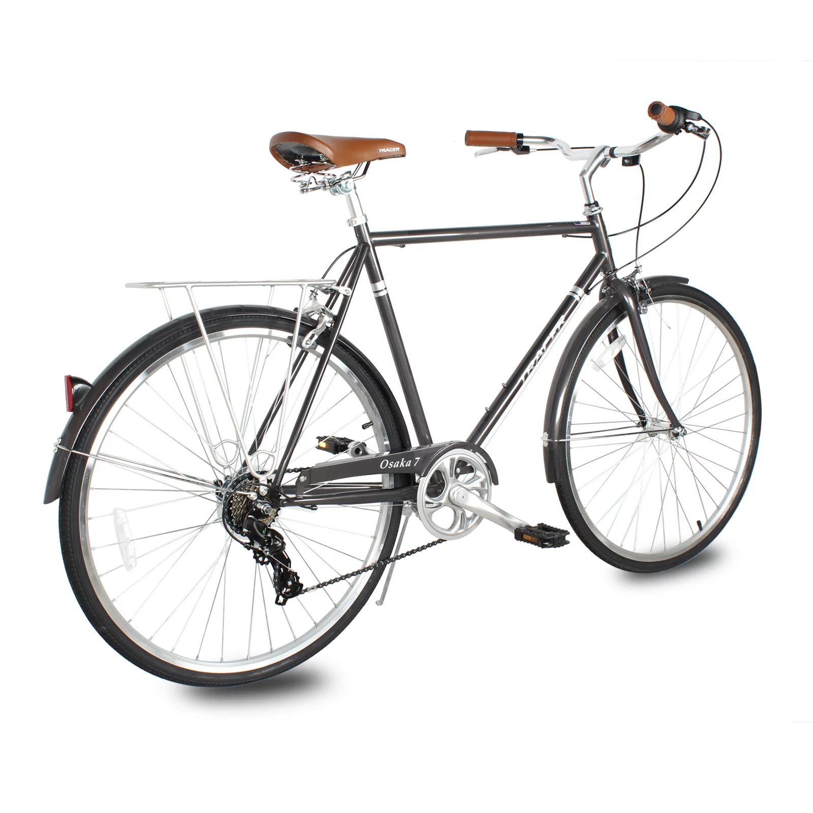 Tracer Osaka Men's Hybrid City Bike 21