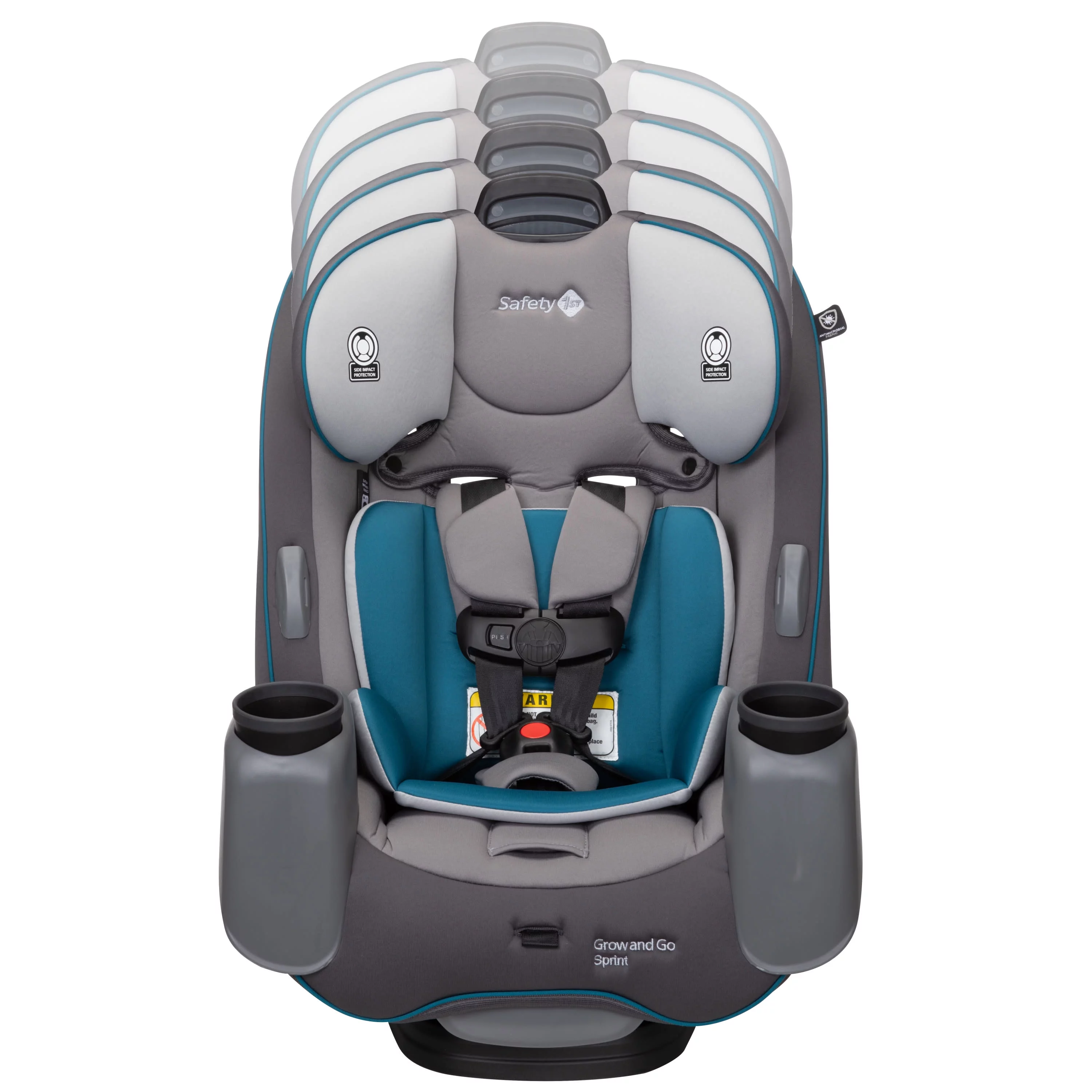 Safety 1st Grow and Go Sprint All-in-One Convertible Car Seat, Soapstone II - Womvr