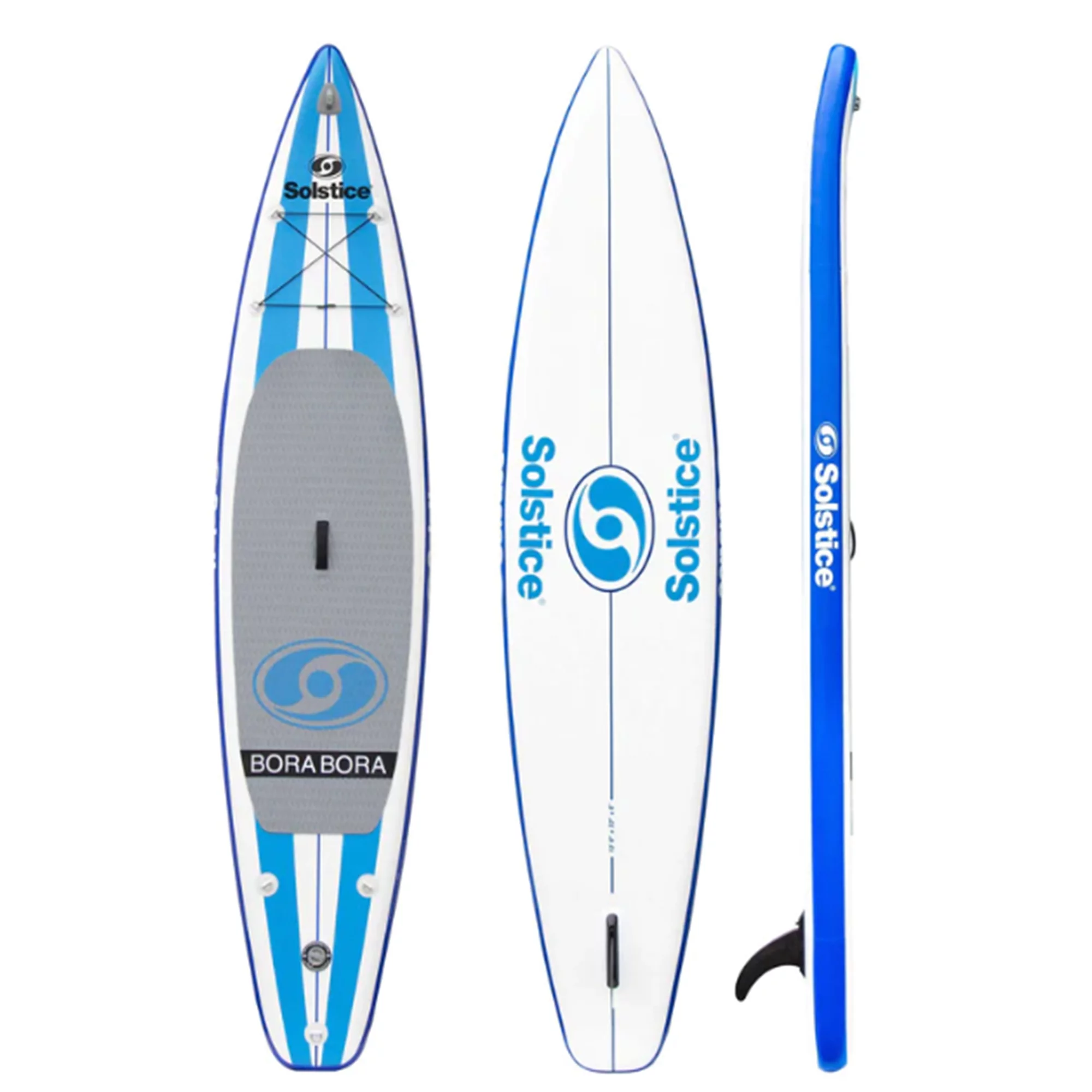 Solstice Watersports Islander Inflatable Stand-Up Paddle Board Kit (11'2 x 31'' x 6'') - Womvr