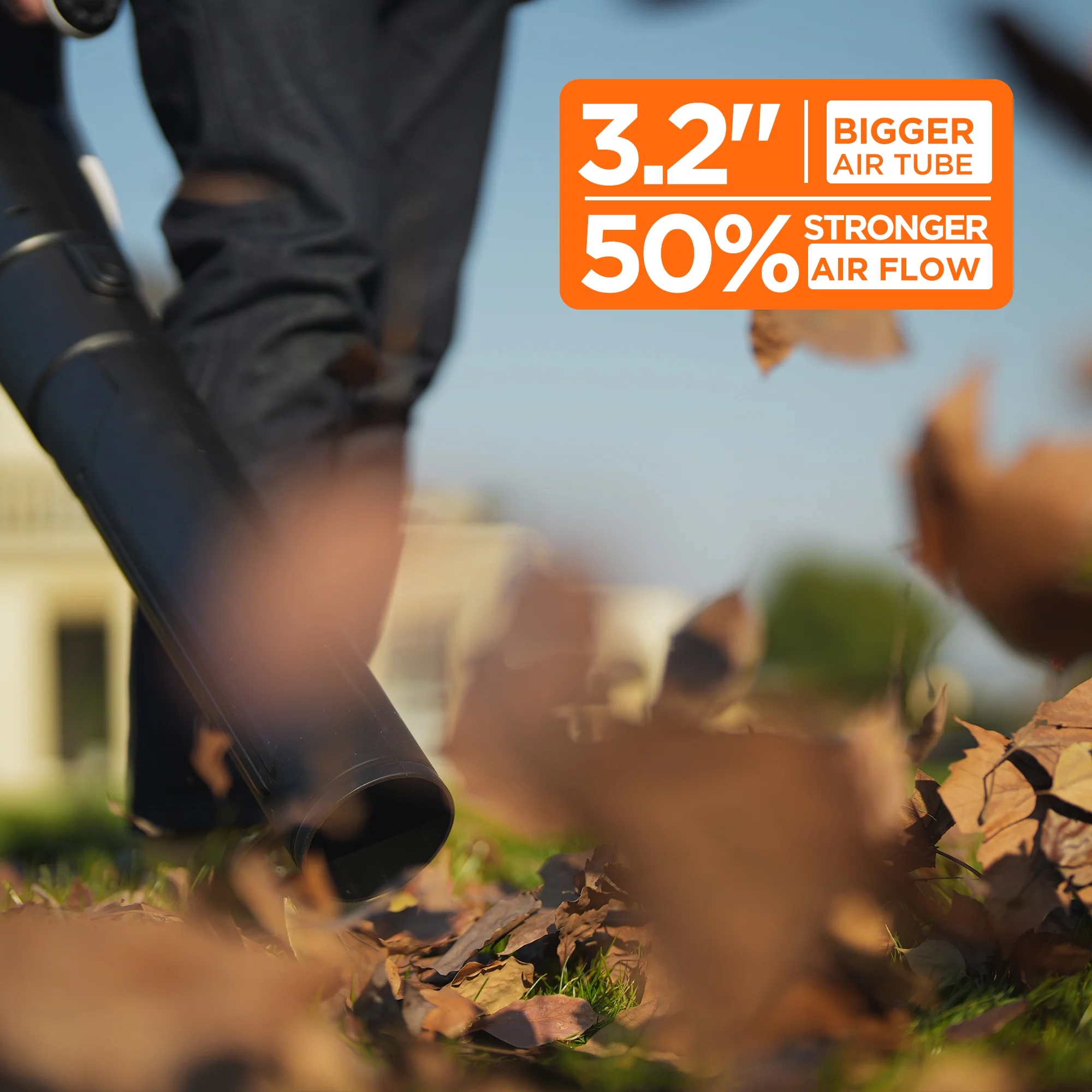 Litheli 2x20V 560CFM Brushless Leaf Blower, U20 Series Electric Leaf Blowers Battery Powered for Blowing Leaf, Dust, Snow, Debris, with 4.0Ah Portable Battery Included - Womvr