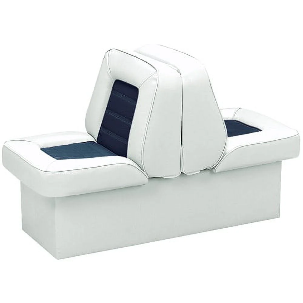 Wise 8WD505P-1-710 Bucket Style Back to Back Lounge Seat, White - Womvr